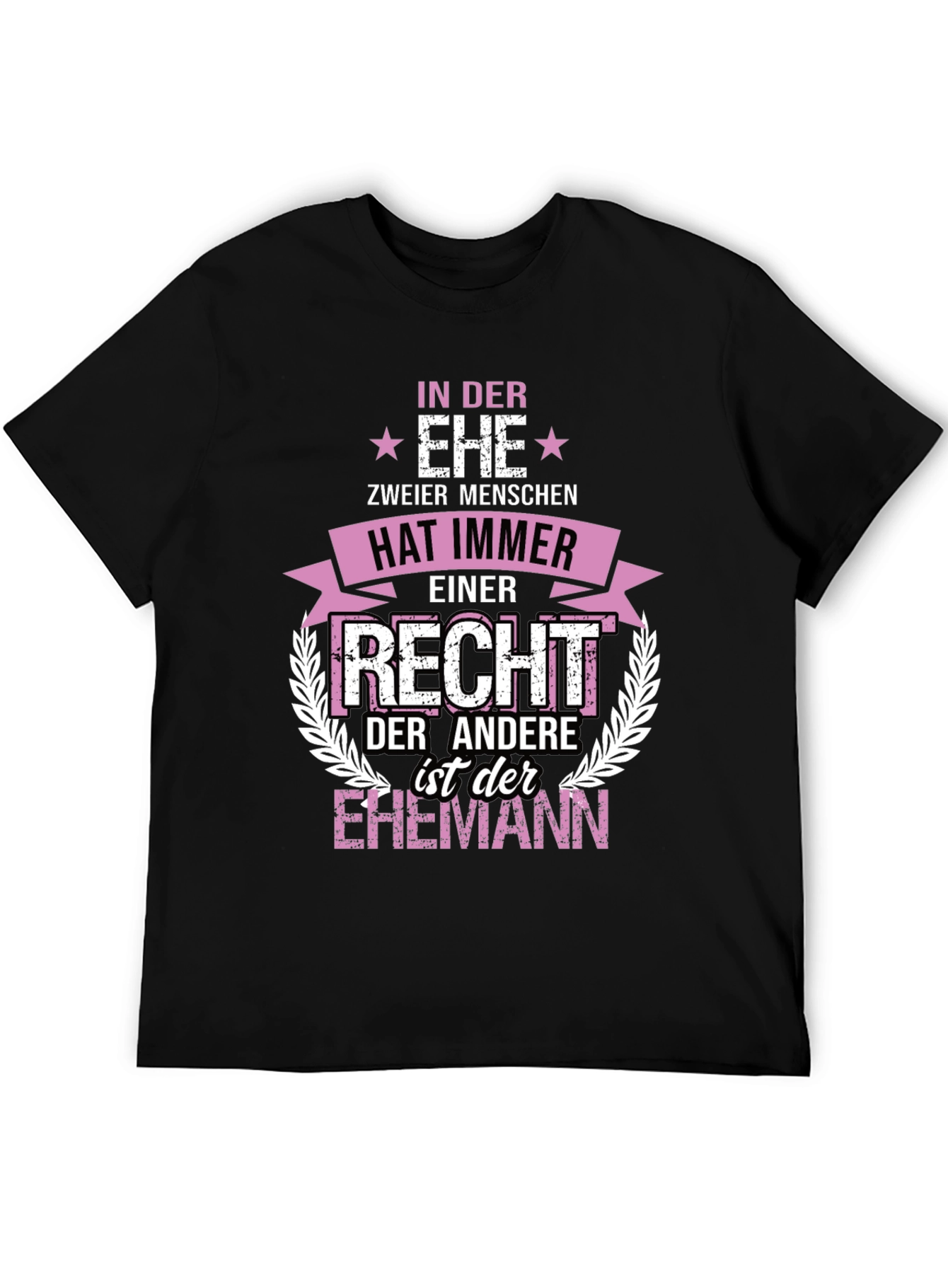 Funny German Marriage T-Shirt - In Der Ehe