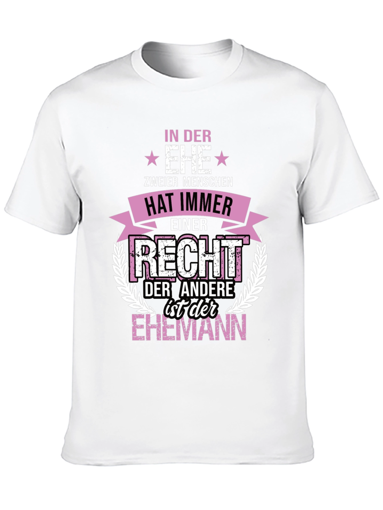 Funny German Marriage T-Shirt - In Der Ehe