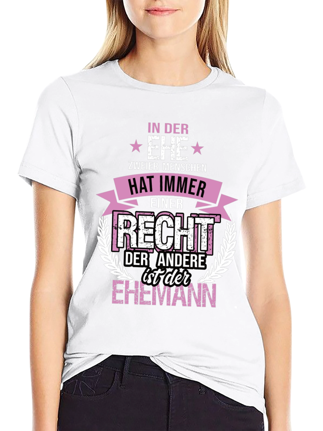 Funny German Marriage T-Shirt - In Der Ehe