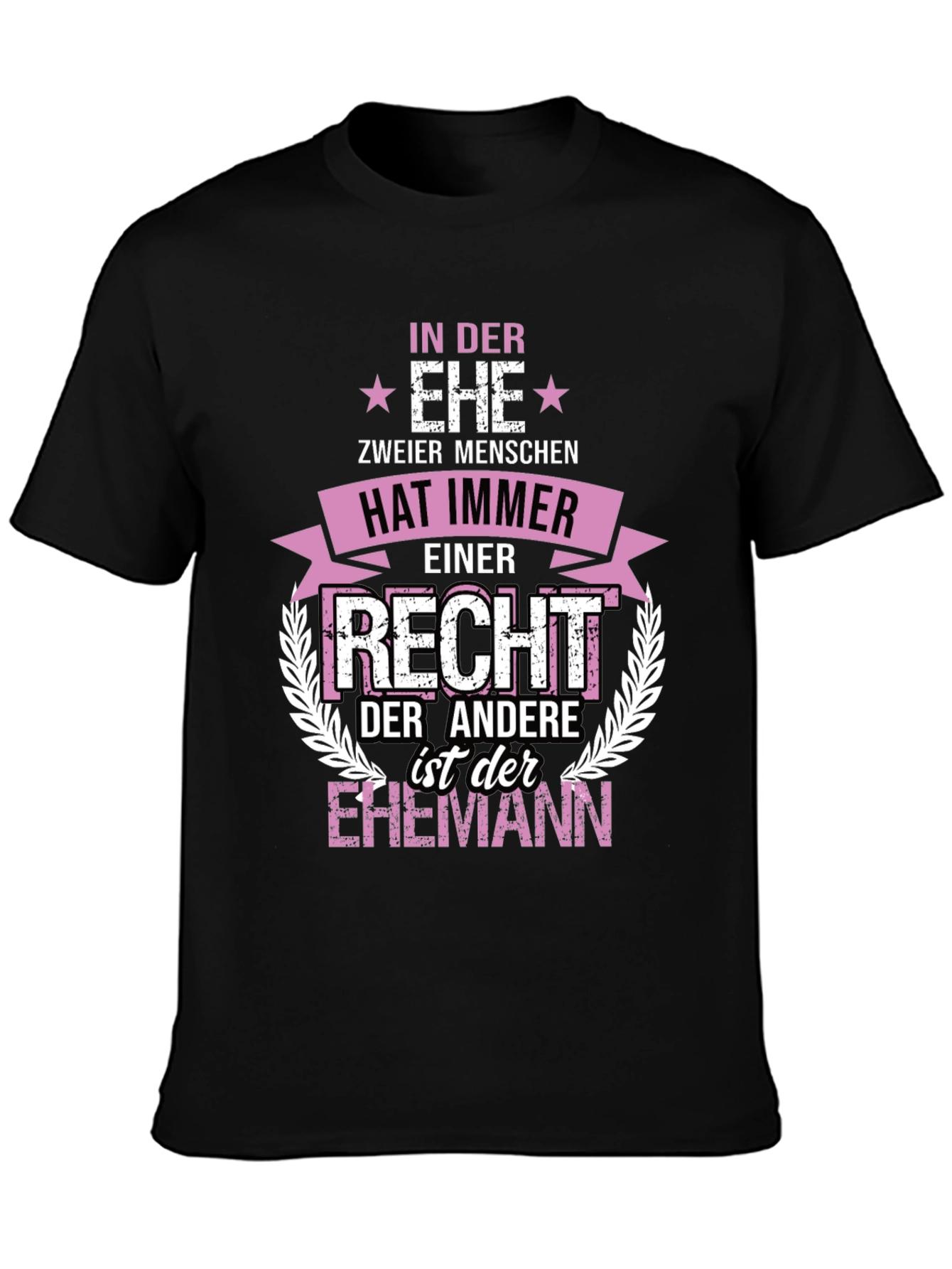 Funny German Marriage T-Shirt - In Der Ehe