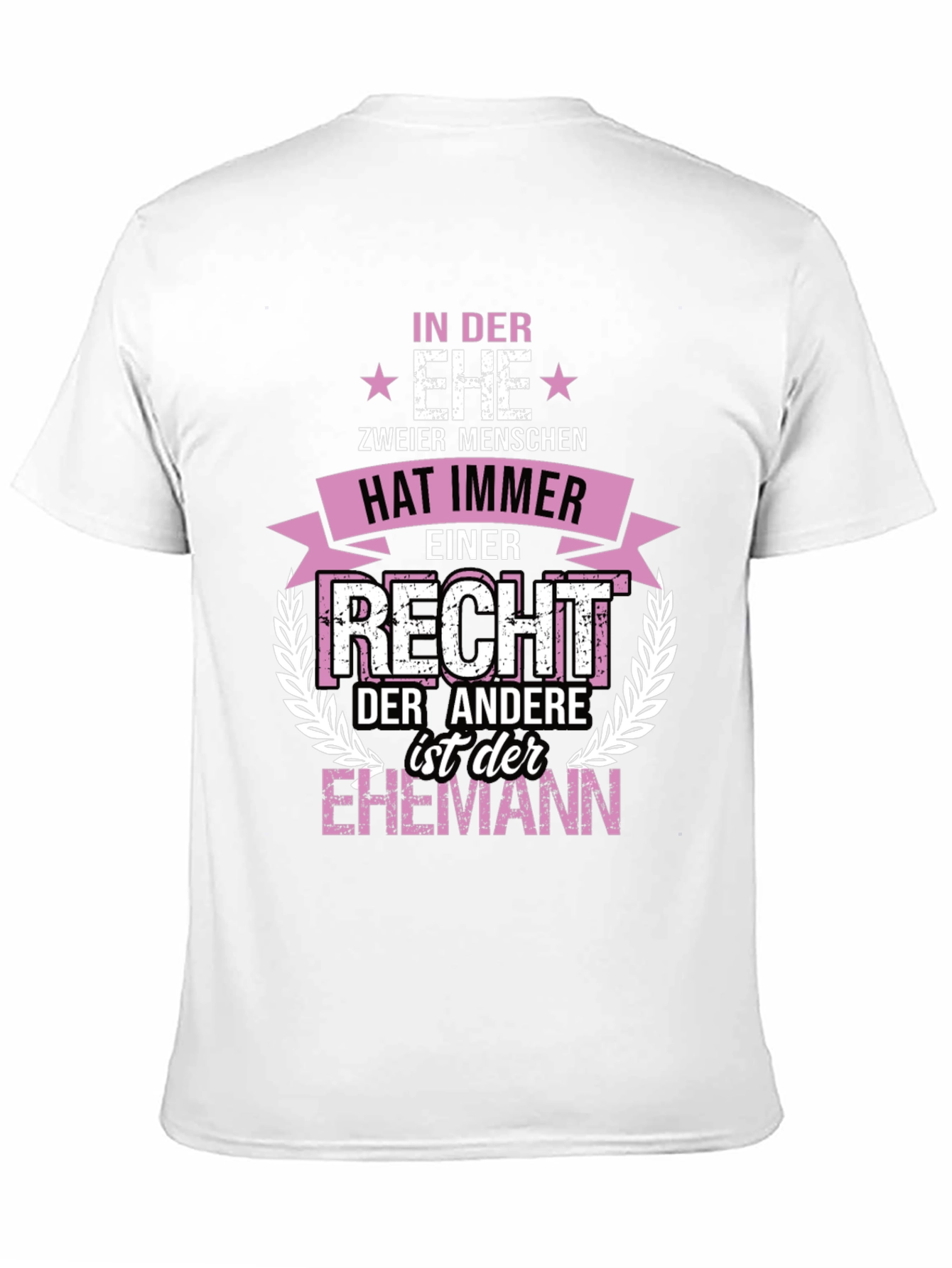 Funny German Marriage T-Shirt - In Der Ehe