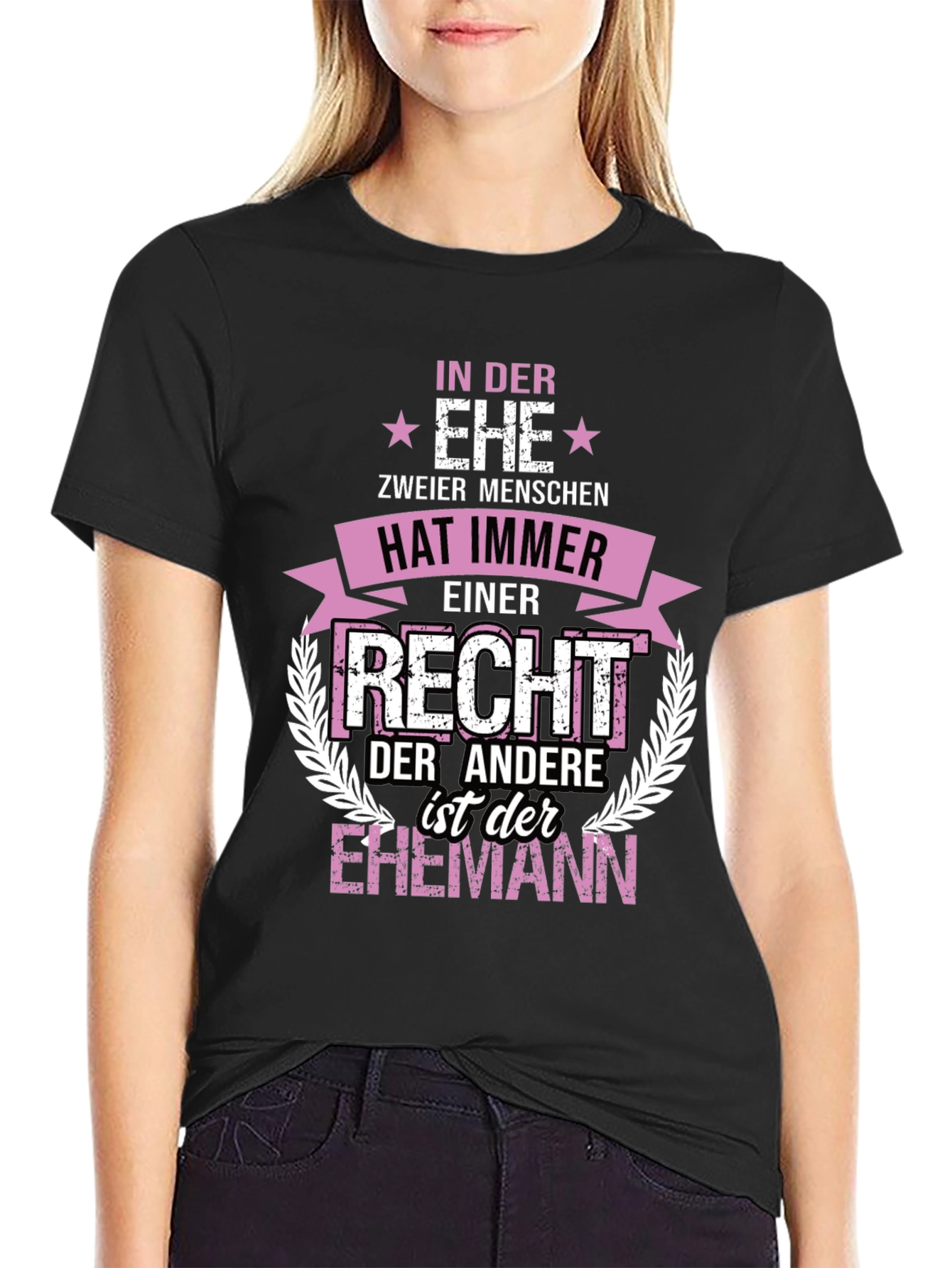 Funny German Marriage T-Shirt - In Der Ehe