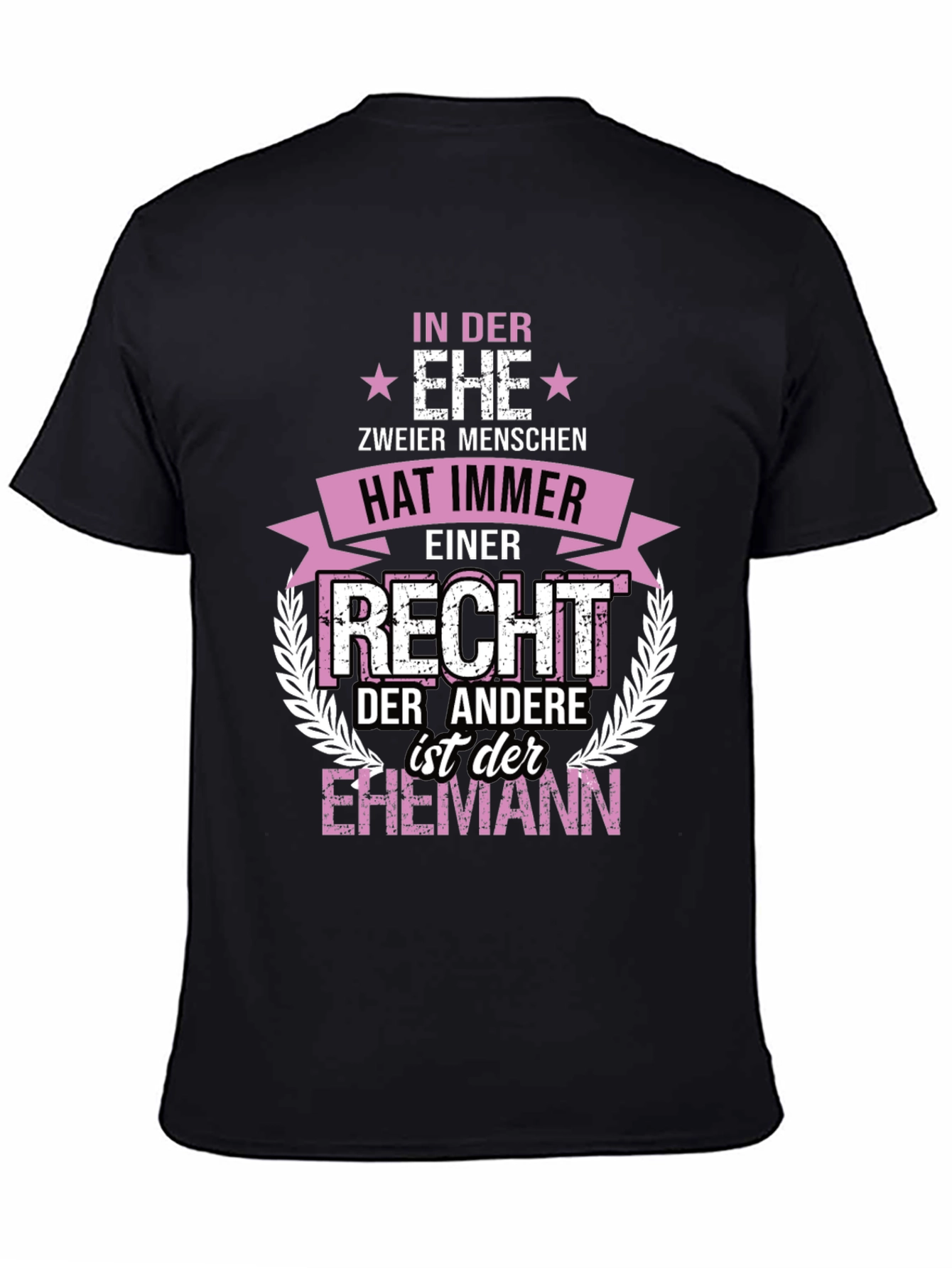 Funny German Marriage T-Shirt - In Der Ehe