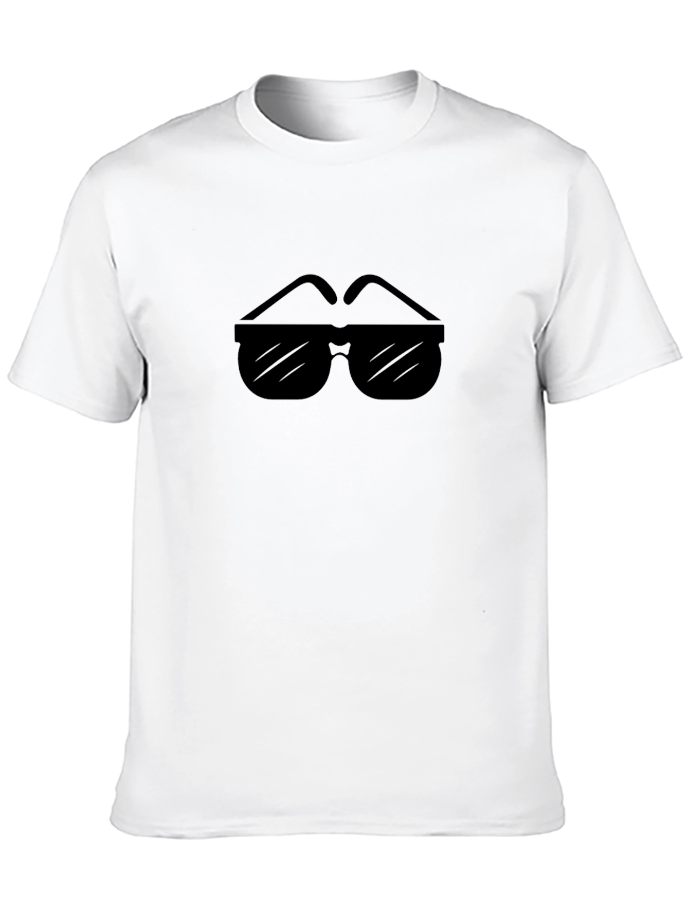 Cool Sunglasses Graphic Tee - Black T-Shirt