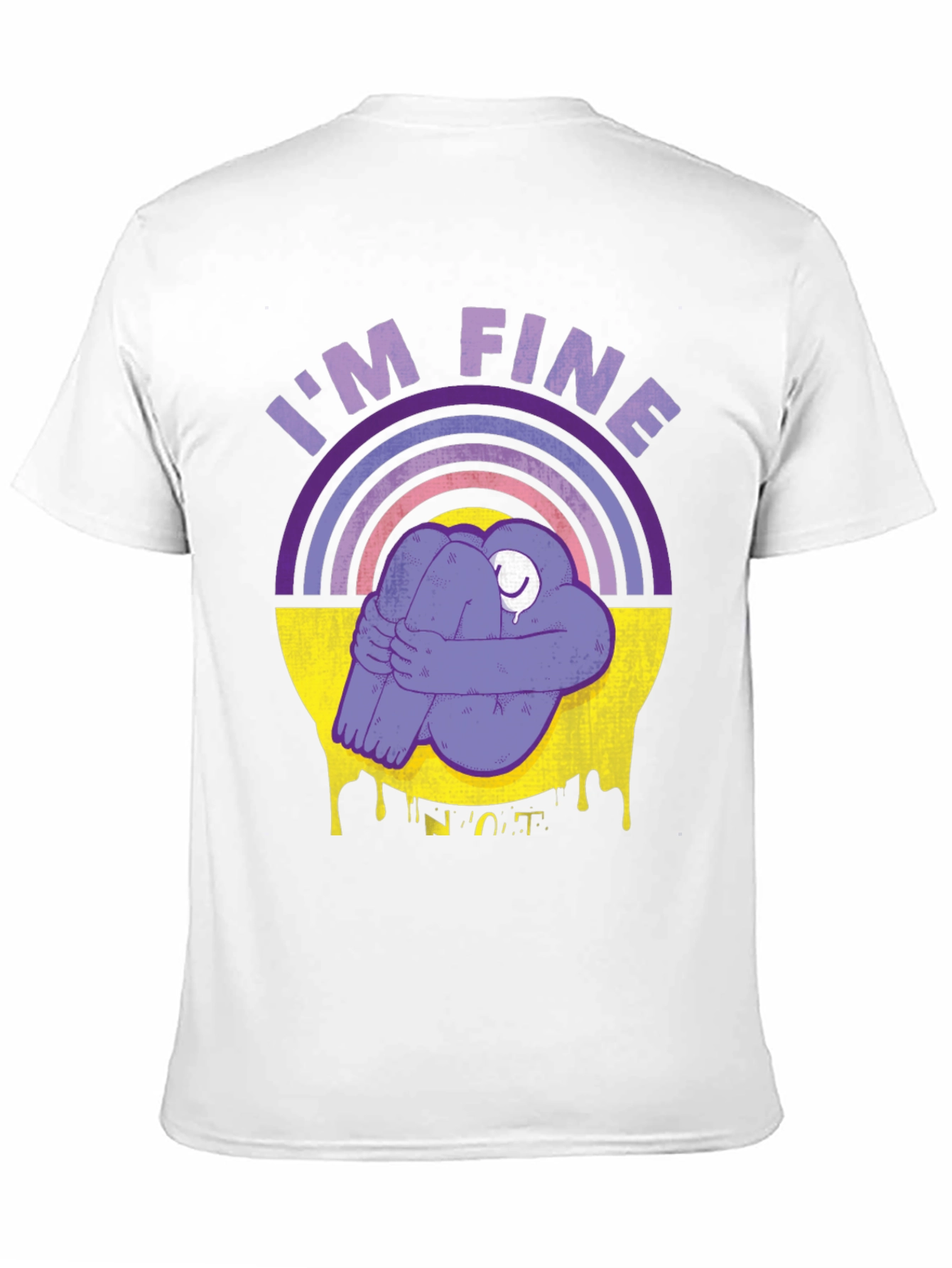 Im Fine Rainbow Graphic T-Shirt