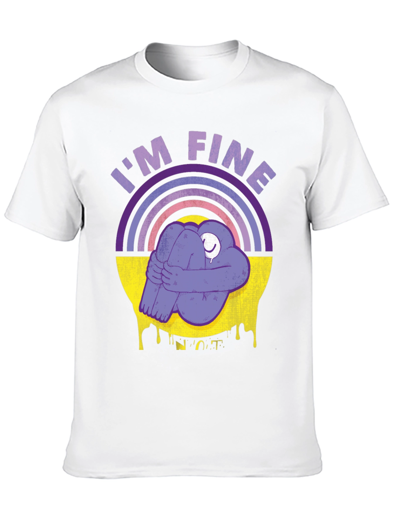 Im Fine Rainbow Graphic T-Shirt