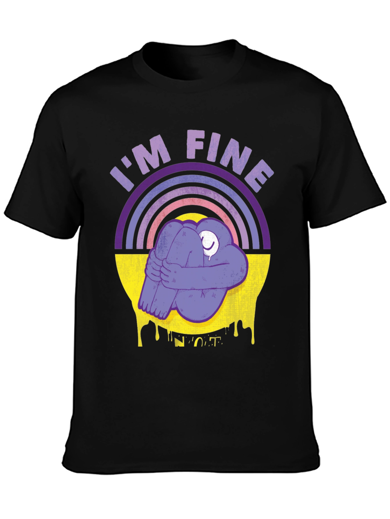 Im Fine Rainbow Graphic T-Shirt