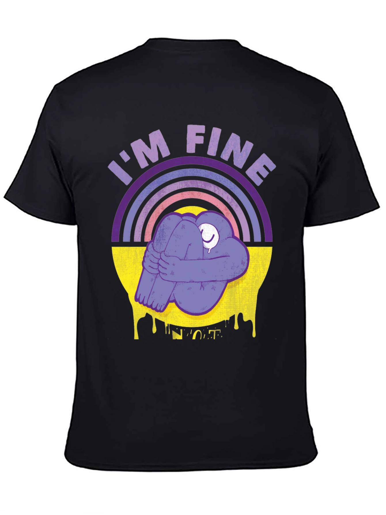Im Fine Rainbow Graphic T-Shirt
