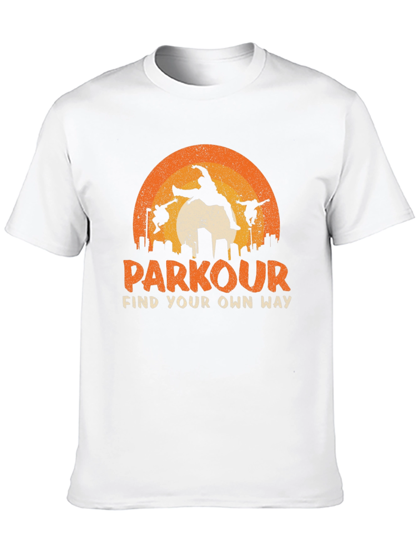 Parkour Find Your Own Way Graphic T-Shirt
