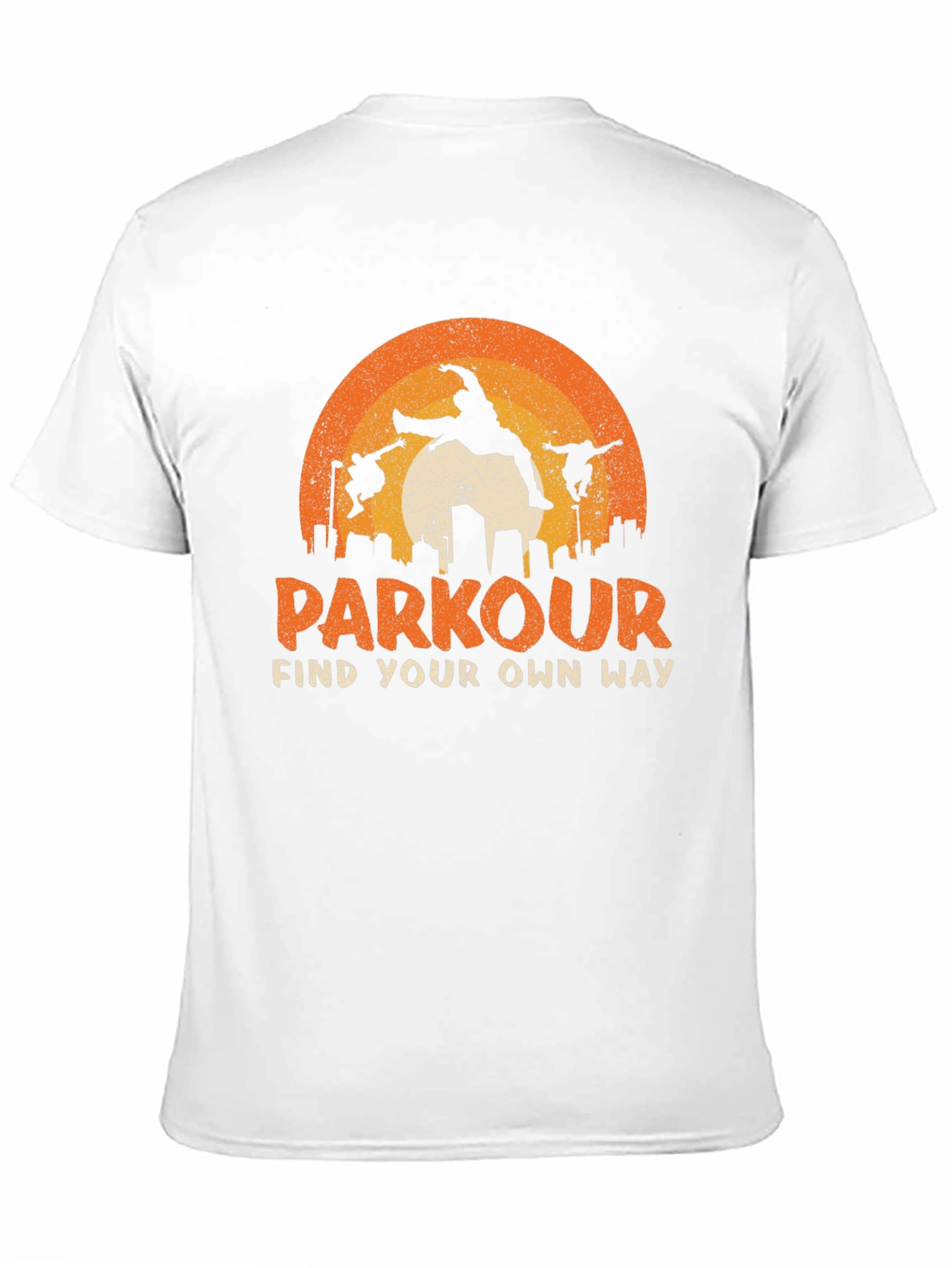 Parkour Find Your Own Way Graphic T-Shirt