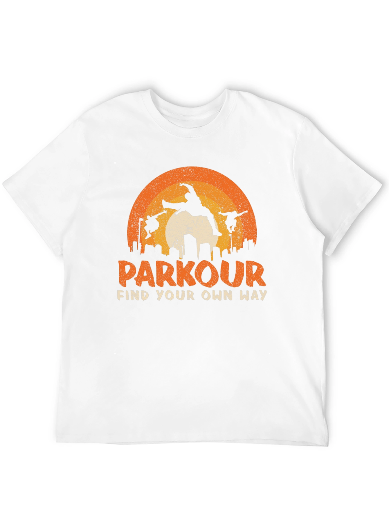 Parkour Find Your Own Way Graphic T-Shirt