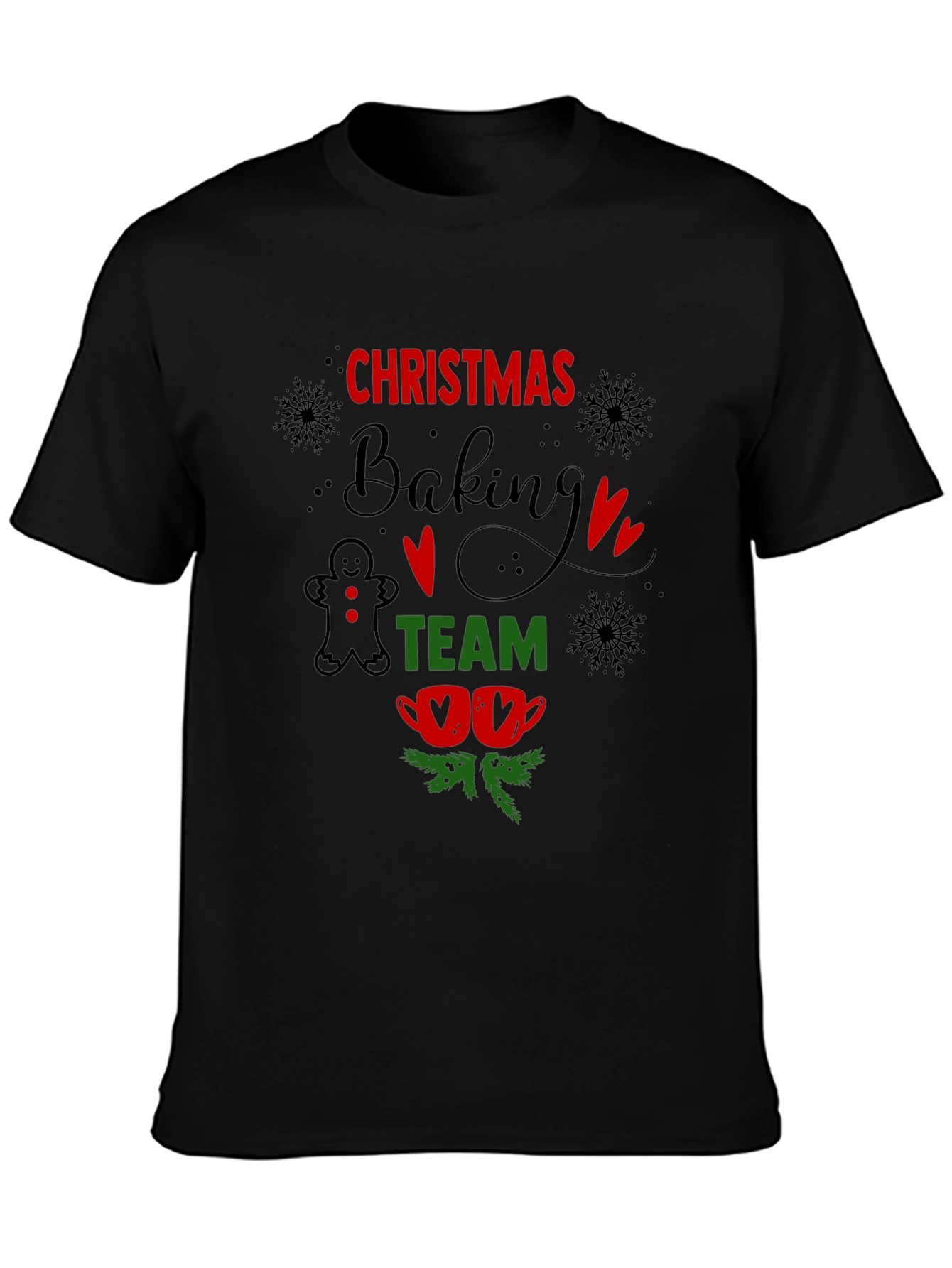 Christmas Baking Team T-Shirt - Holiday Apparel