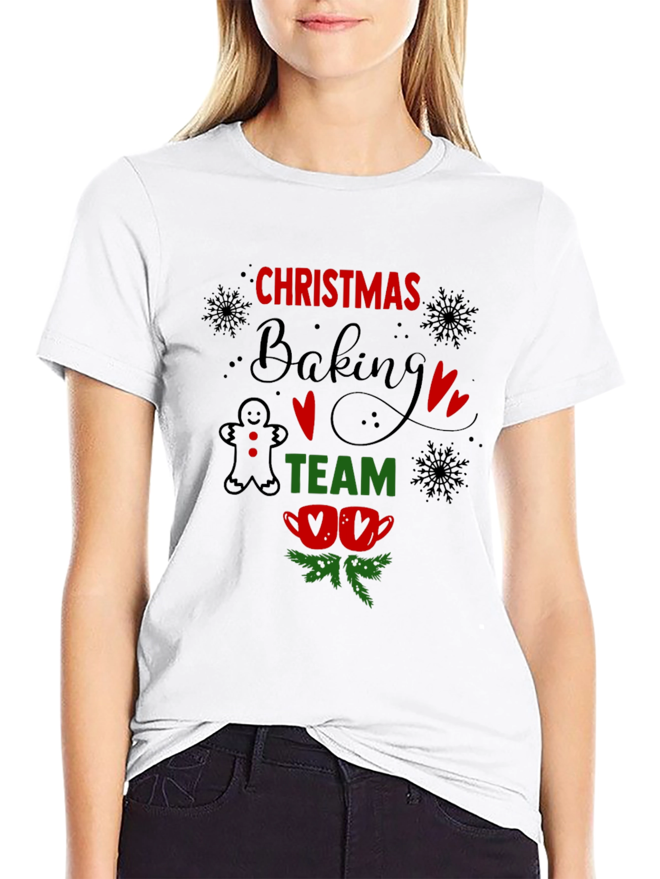Christmas Baking Team T-Shirt - Holiday Apparel