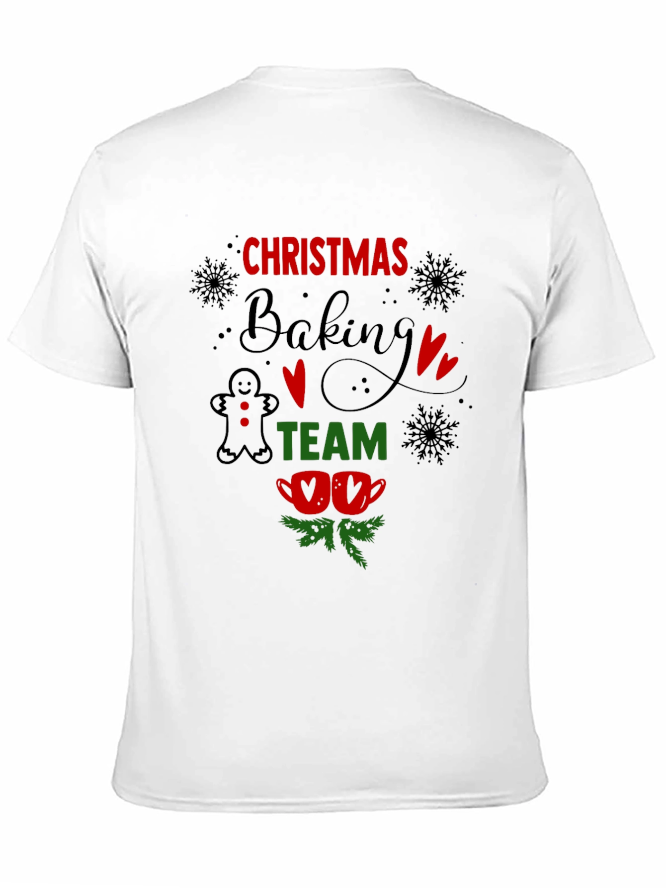 Christmas Baking Team T-Shirt - Holiday Apparel