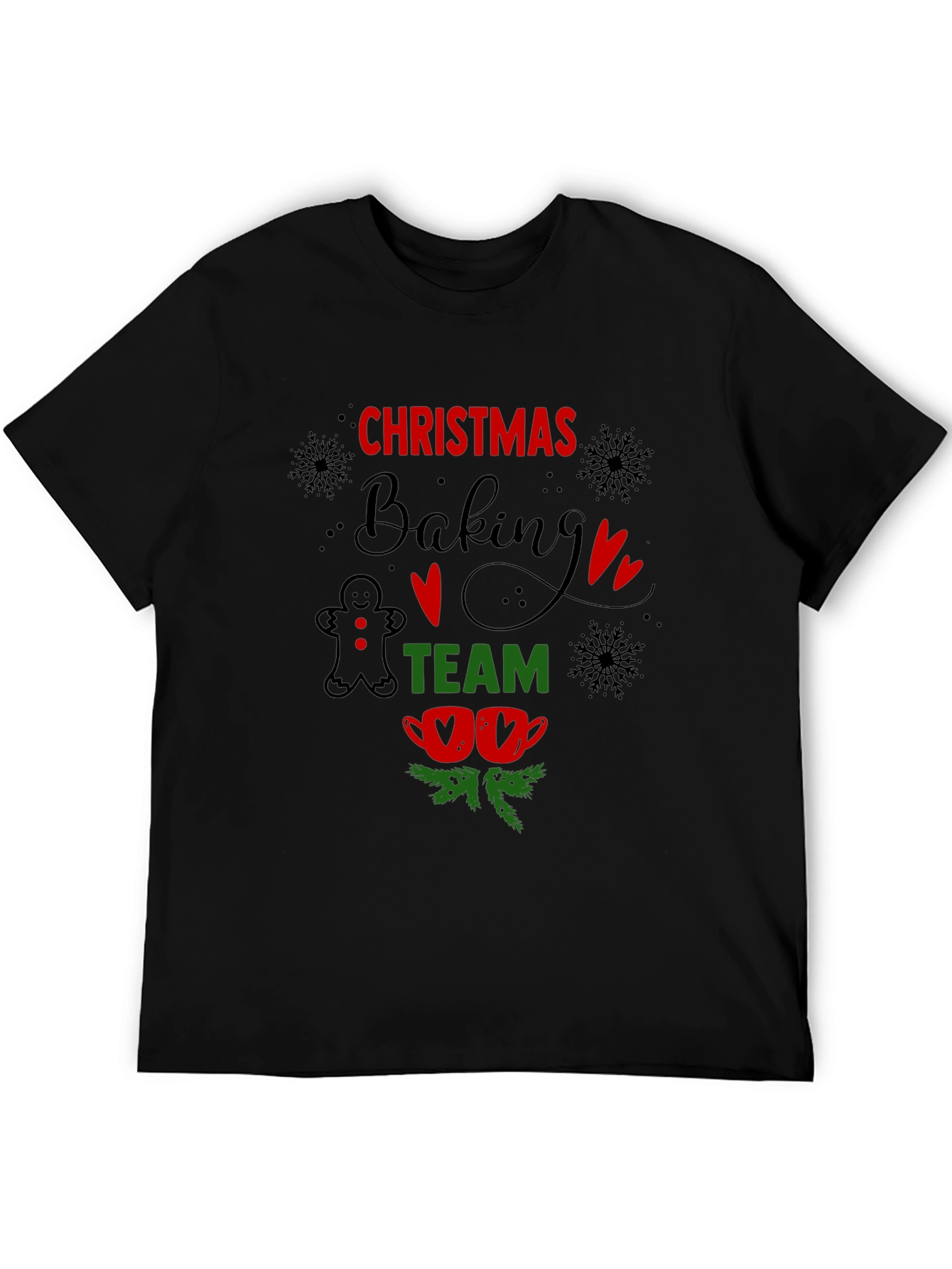 Christmas Baking Team T-Shirt - Holiday Apparel