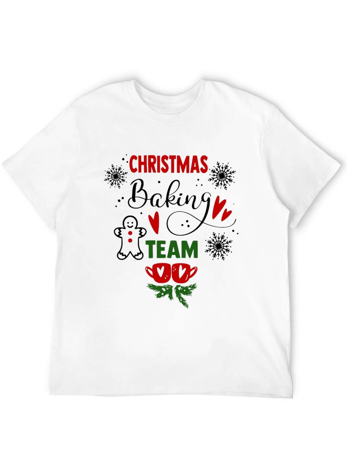 Christmas Baking Team T-Shirt - Holiday Apparel