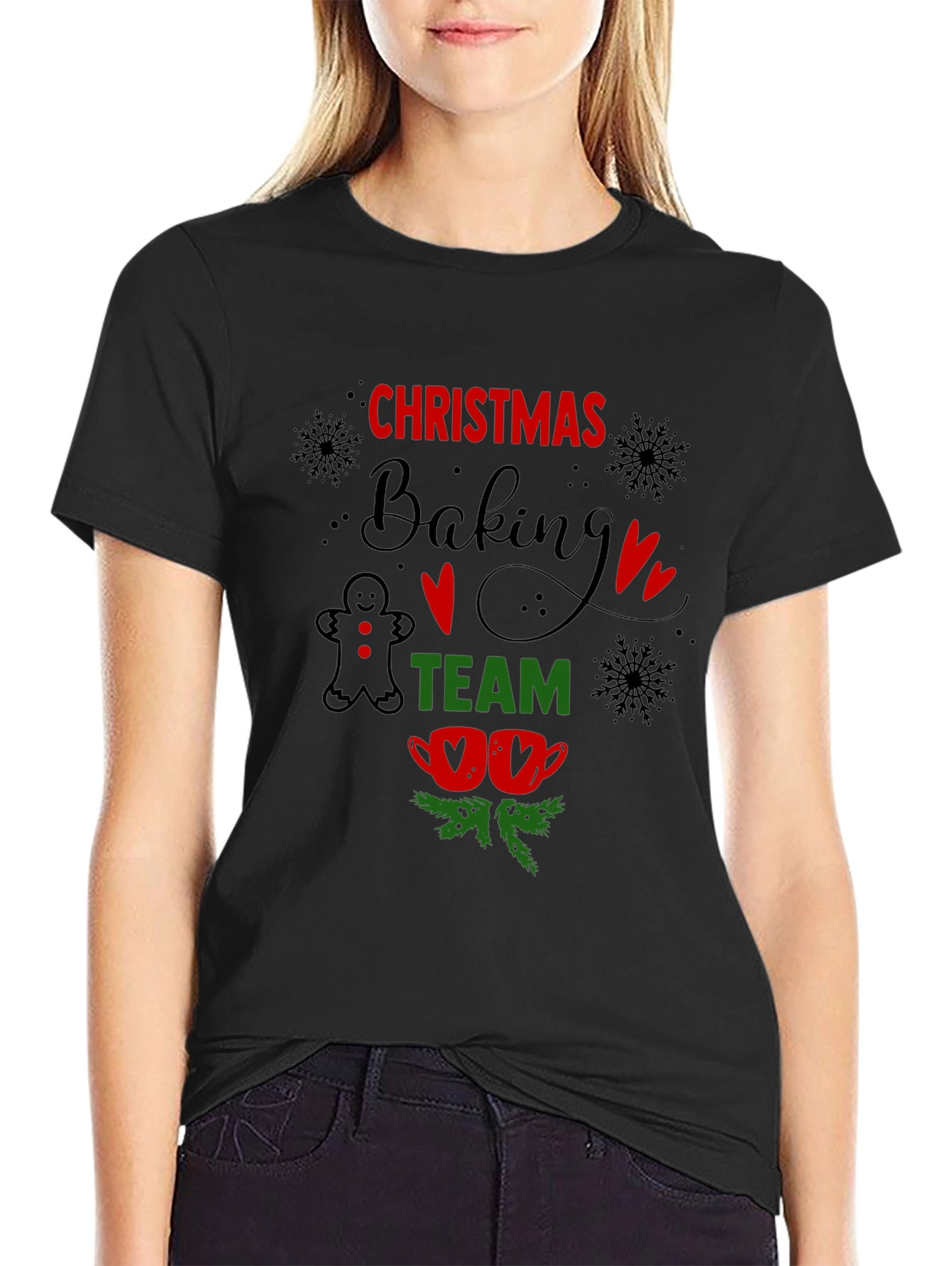 Christmas Baking Team T-Shirt - Holiday Apparel