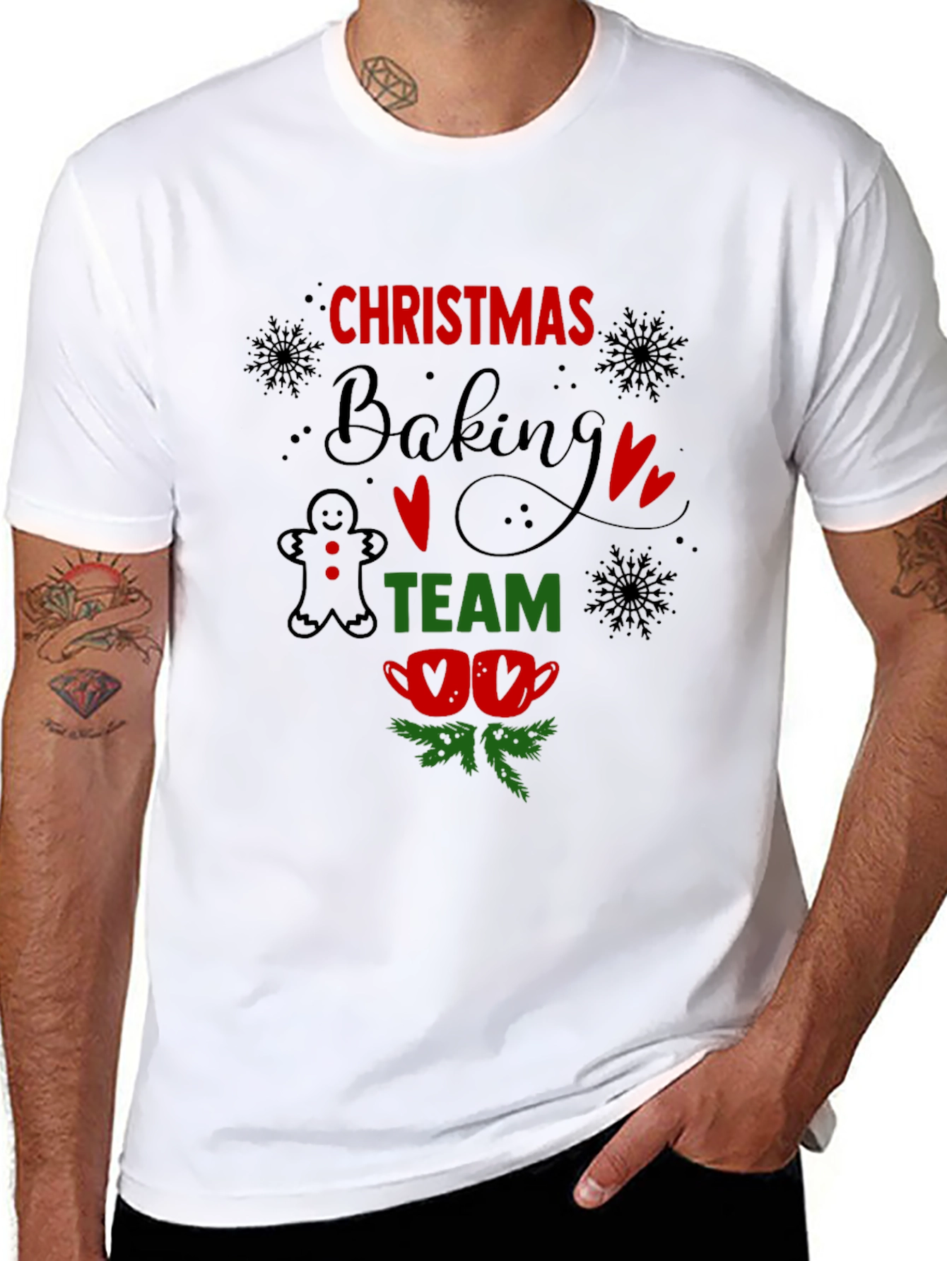 Christmas Baking Team T-Shirt - Holiday Apparel
