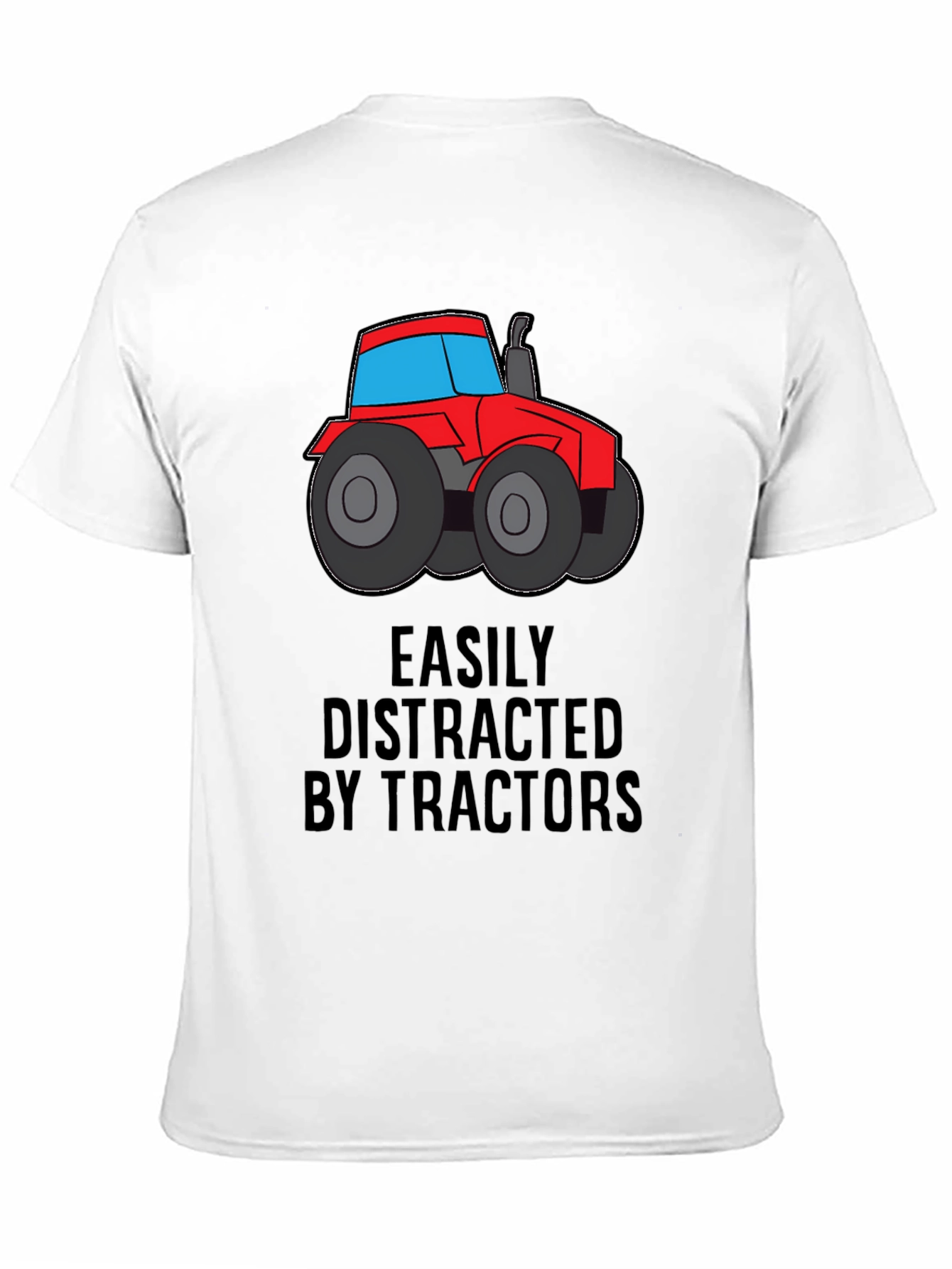 Easily Distracted by Tractors Graphic Tee