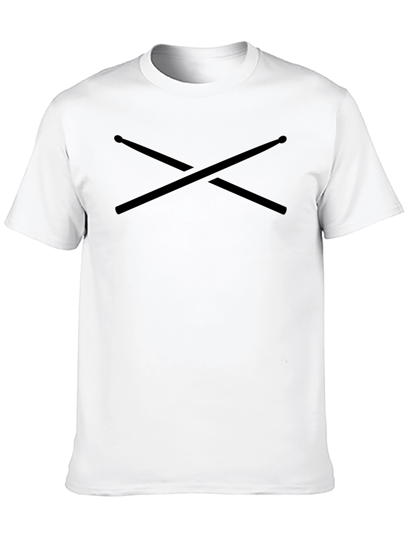Black Drum Sticks T-Shirt