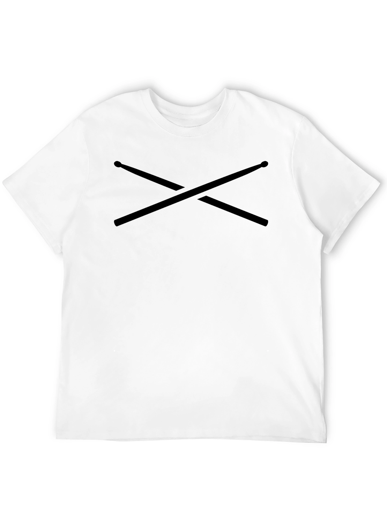 Black Drum Sticks T-Shirt