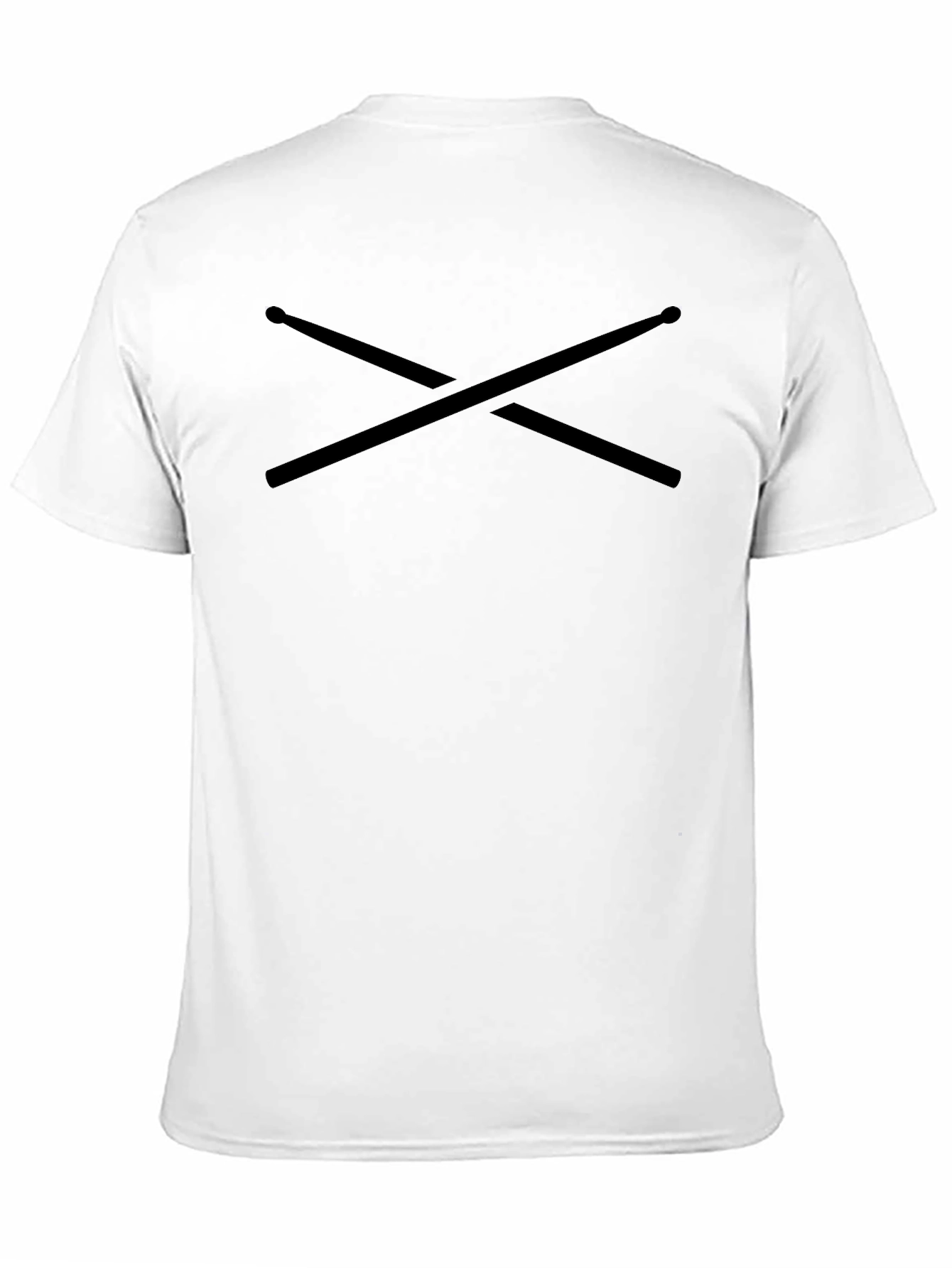Black Drum Sticks T-Shirt