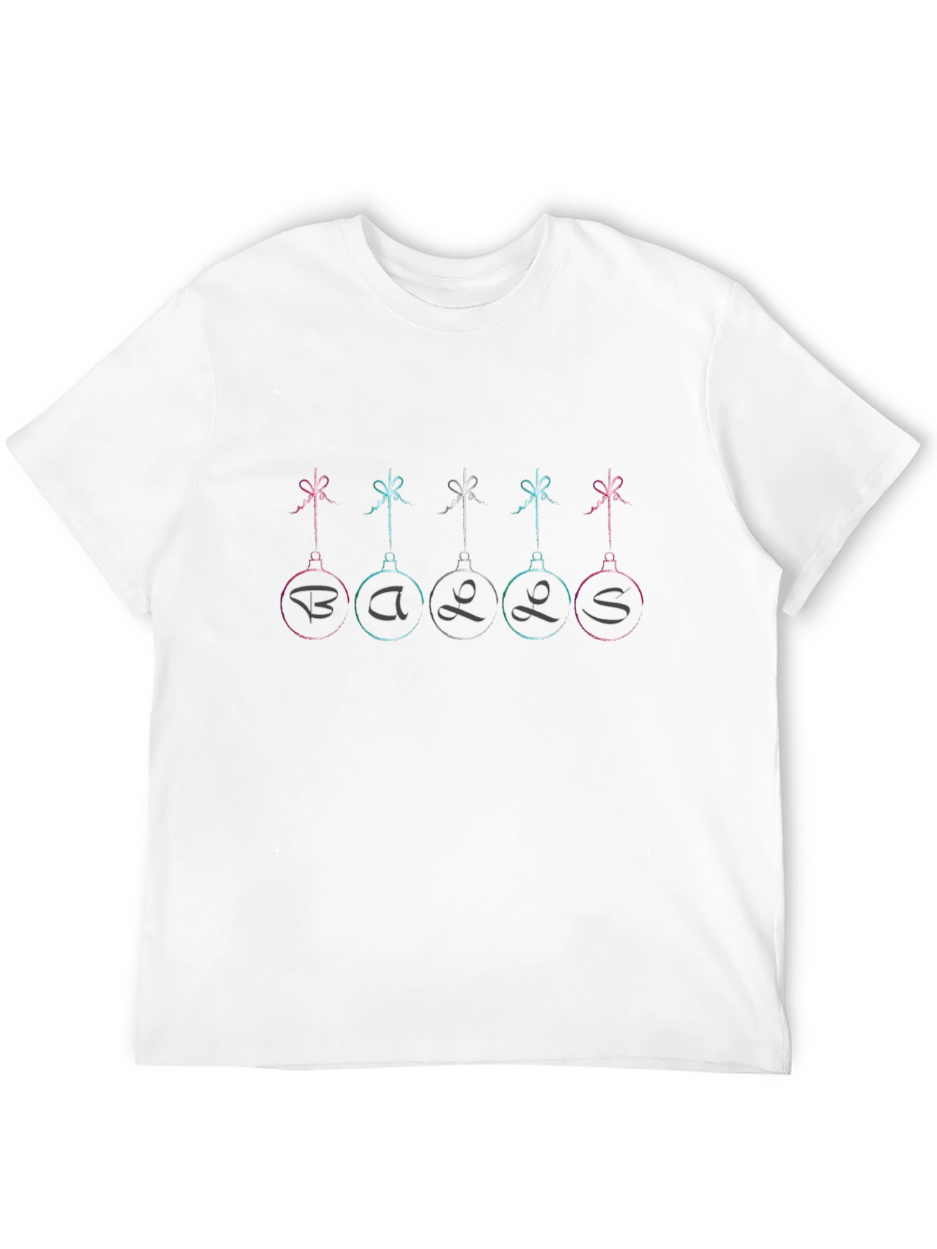 Festive BALLS Christmas Ornament T-Shirt