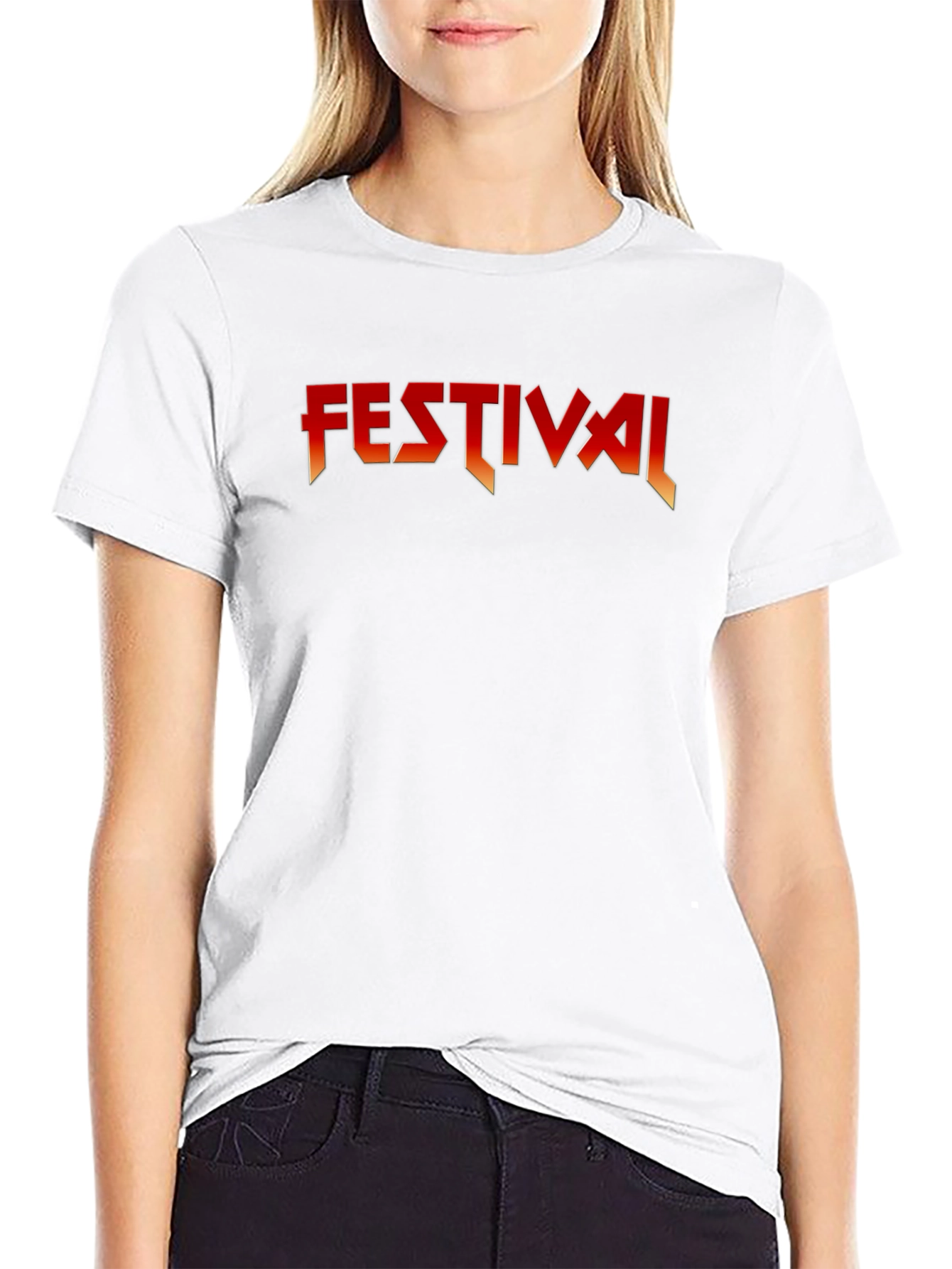 Festival Graphic Tee - Classic Rock Style