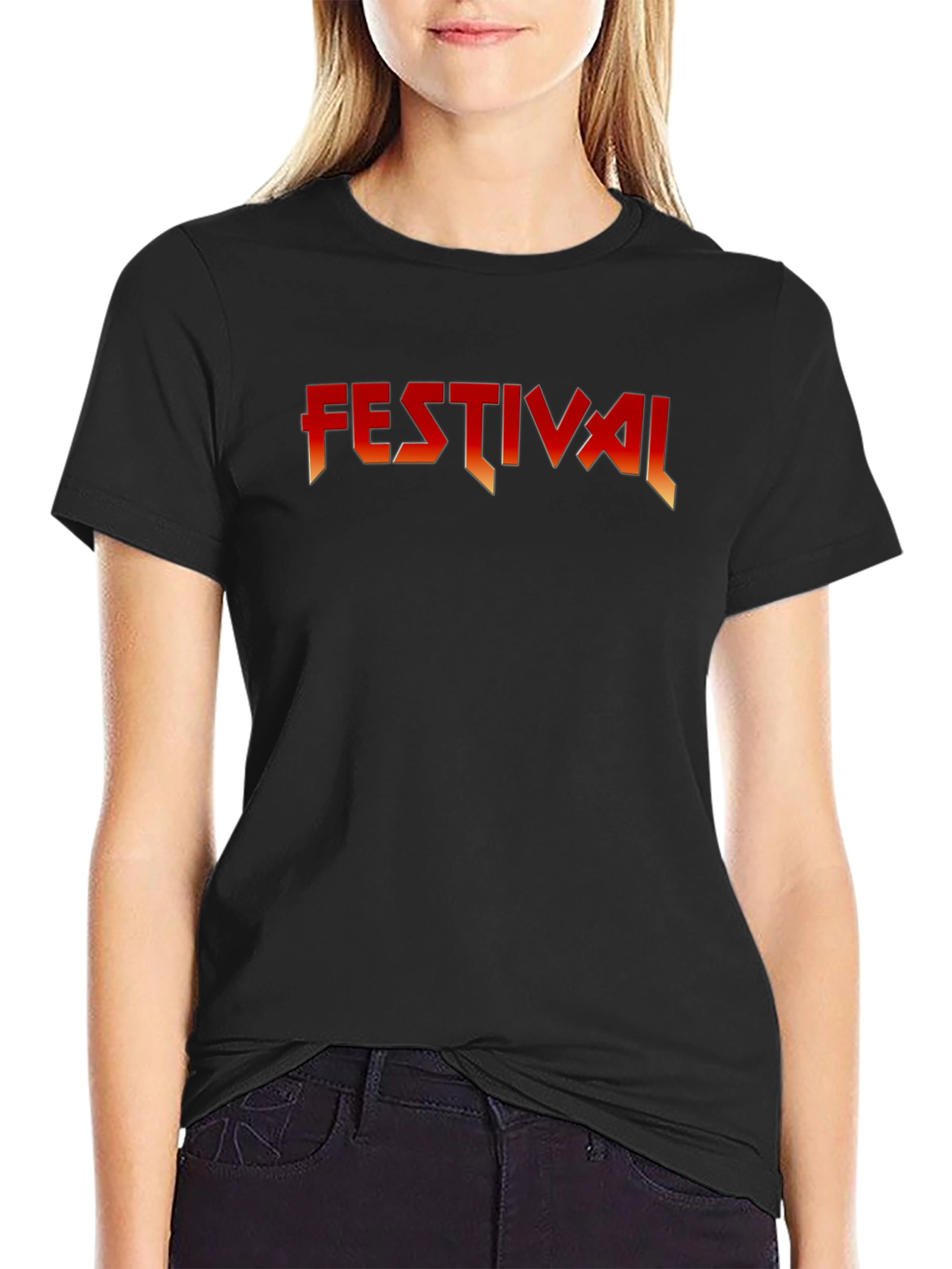 Festival Graphic Tee - Classic Rock Style