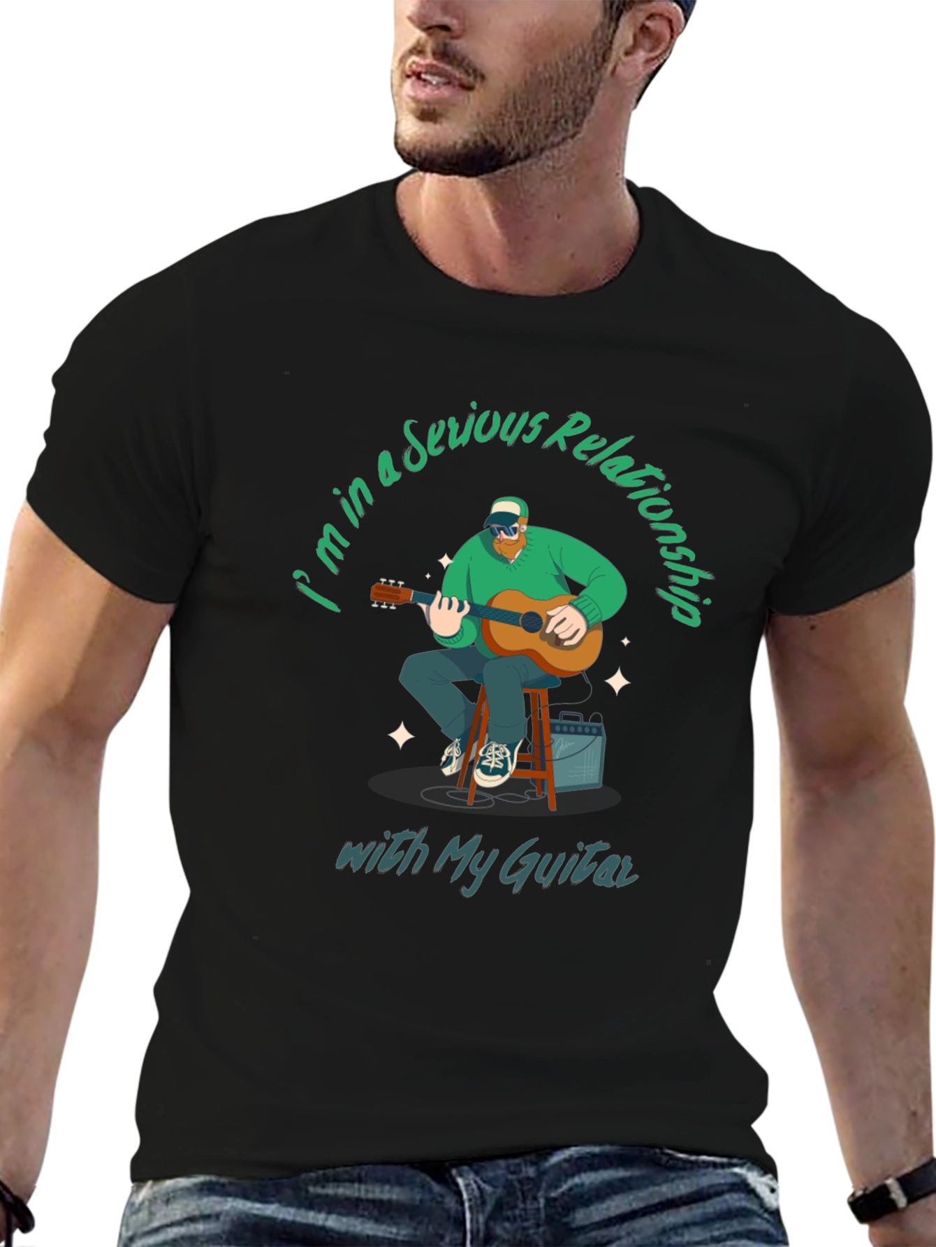 Serious Relationship Guitar T-Shirt