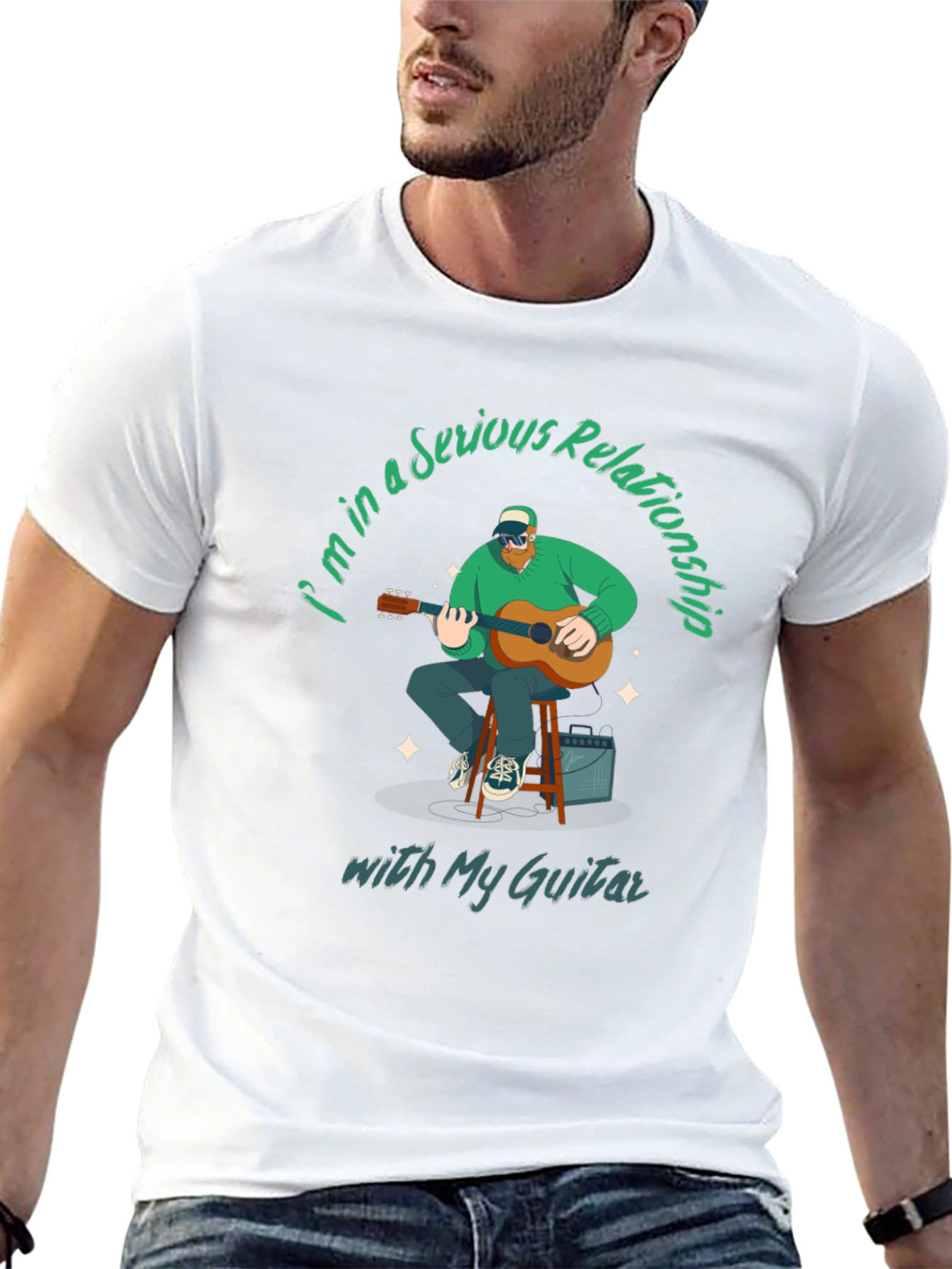 Serious Relationship Guitar T-Shirt