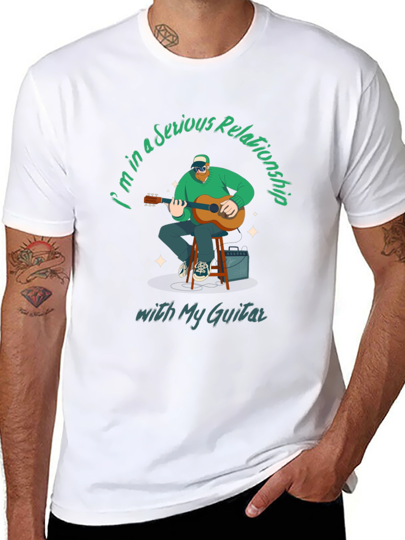 Serious Relationship Guitar T-Shirt