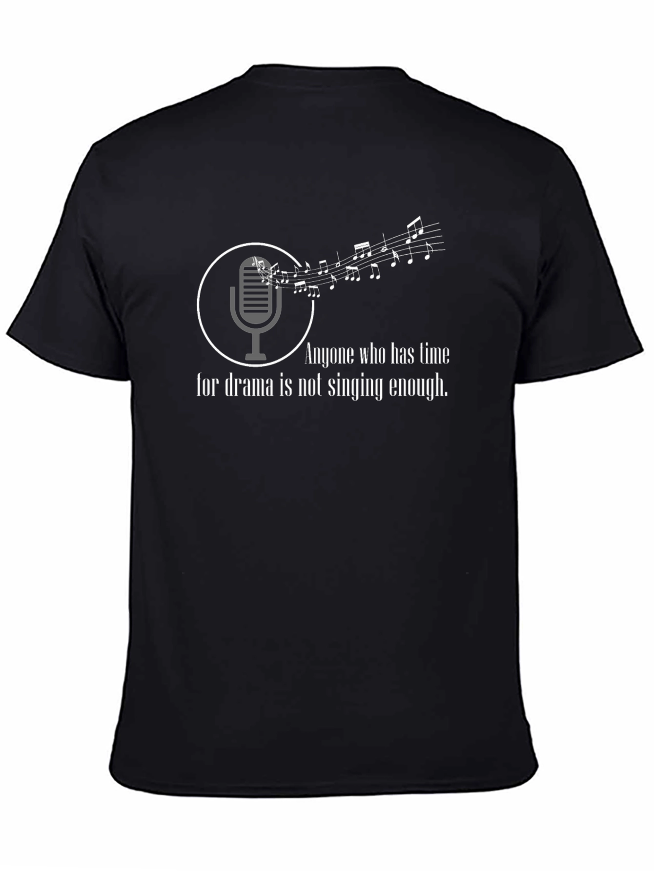 Singing Drama Music T-Shirt