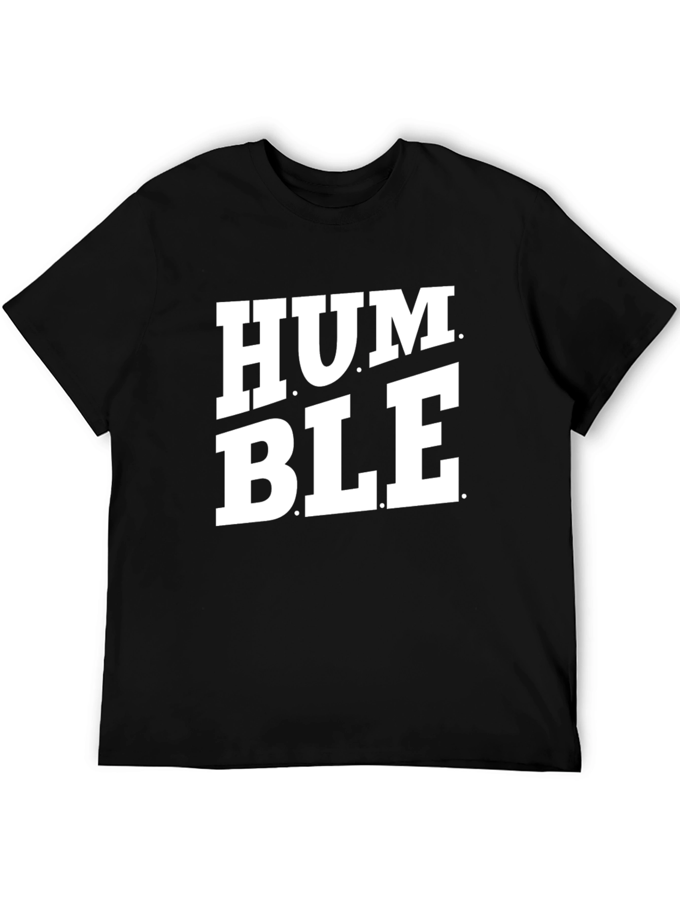 Humble Graphic Tee - Stylish Black T-Shirt