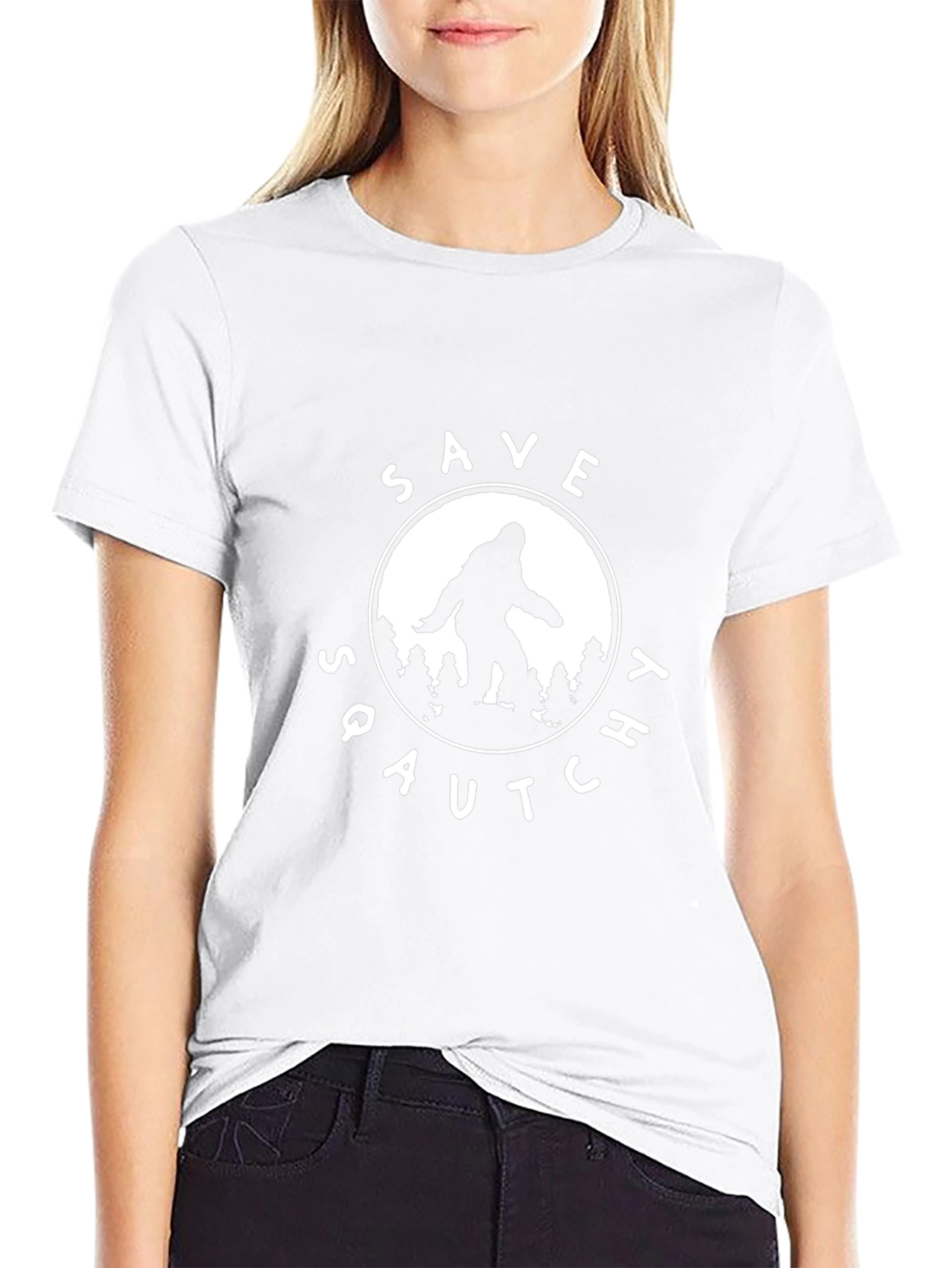 Save Squatchy Black T-Shirt