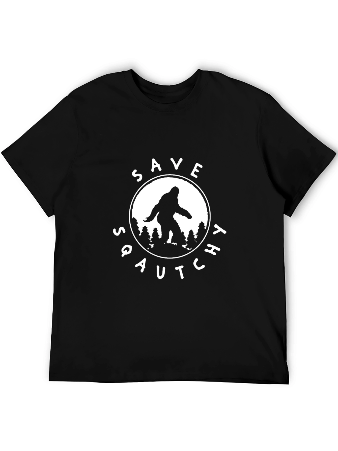 Save Squatchy Black T-Shirt