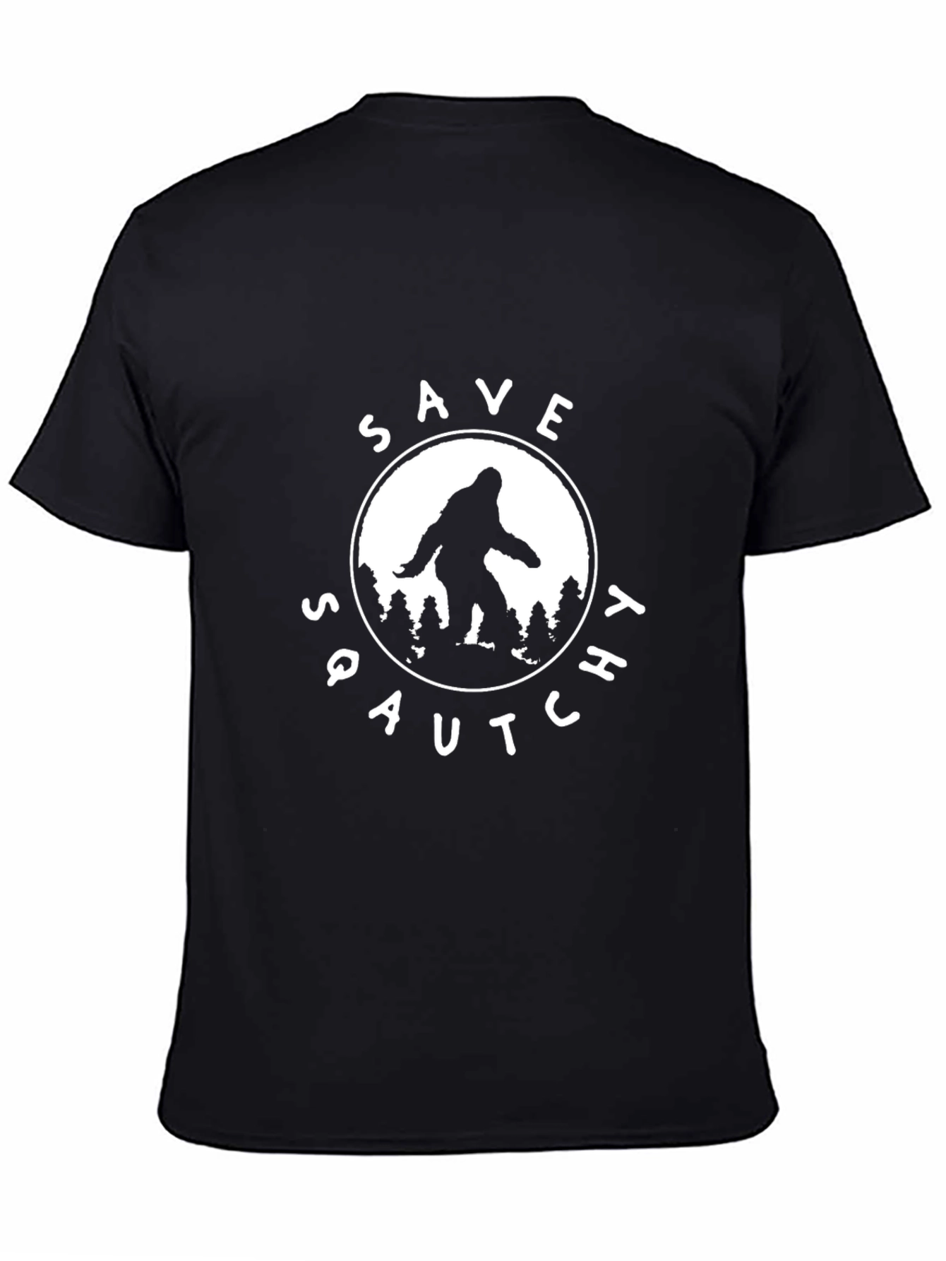 Save Squatchy Black T-Shirt