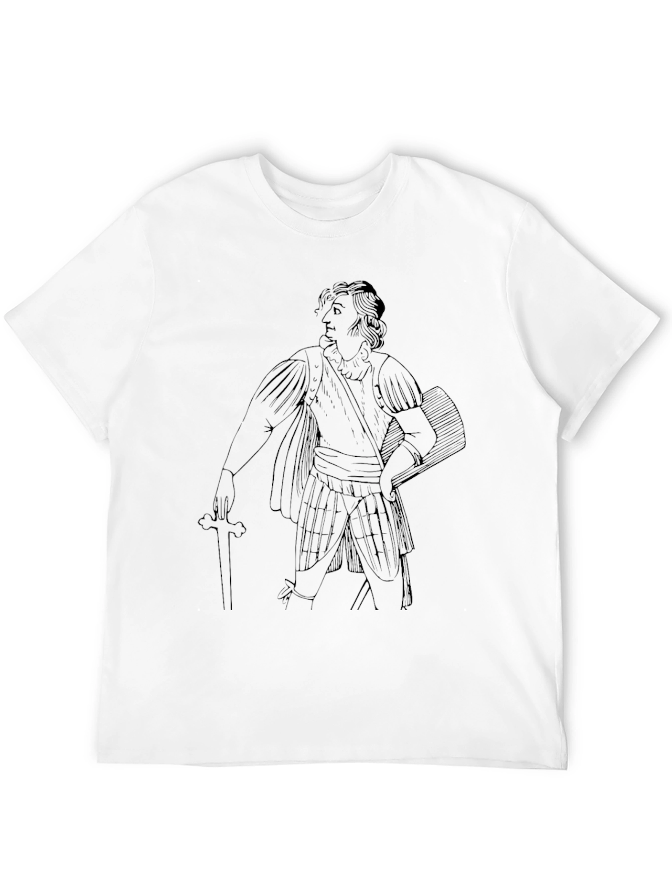 Renaissance Man Graphic Tee - Black