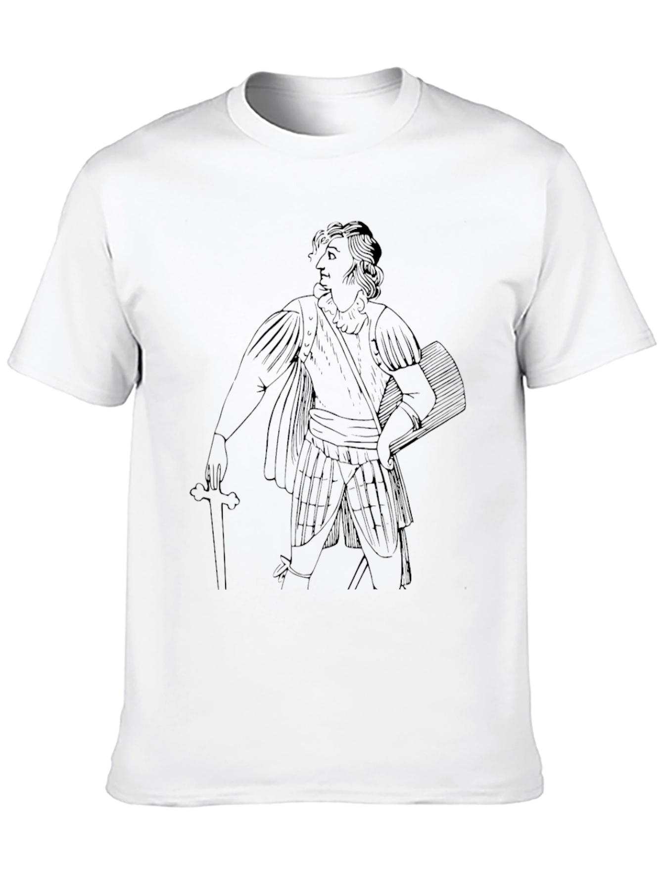 Renaissance Man Graphic Tee - Black