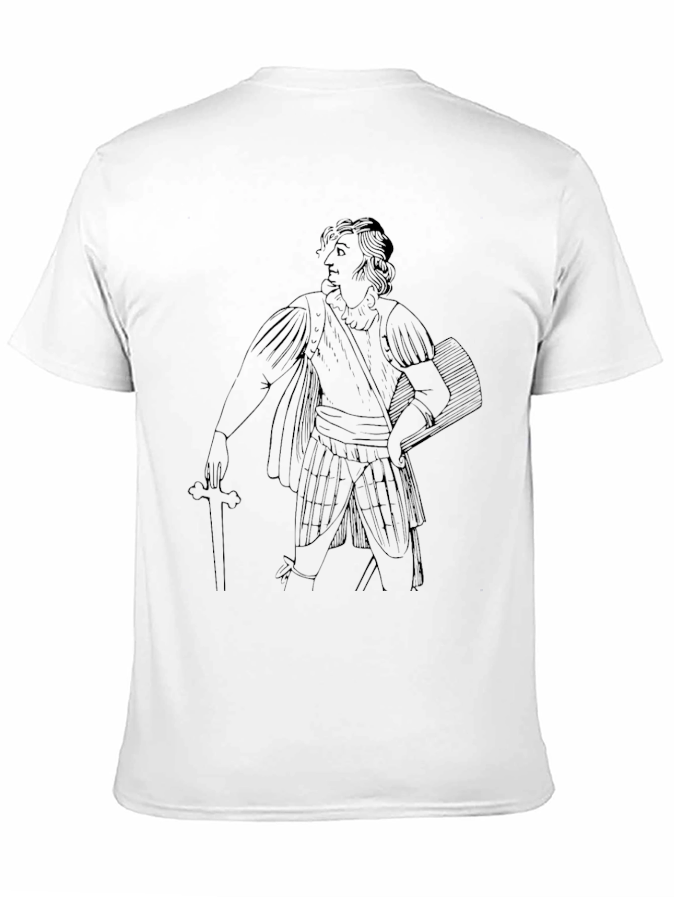 Renaissance Man Graphic Tee - Black