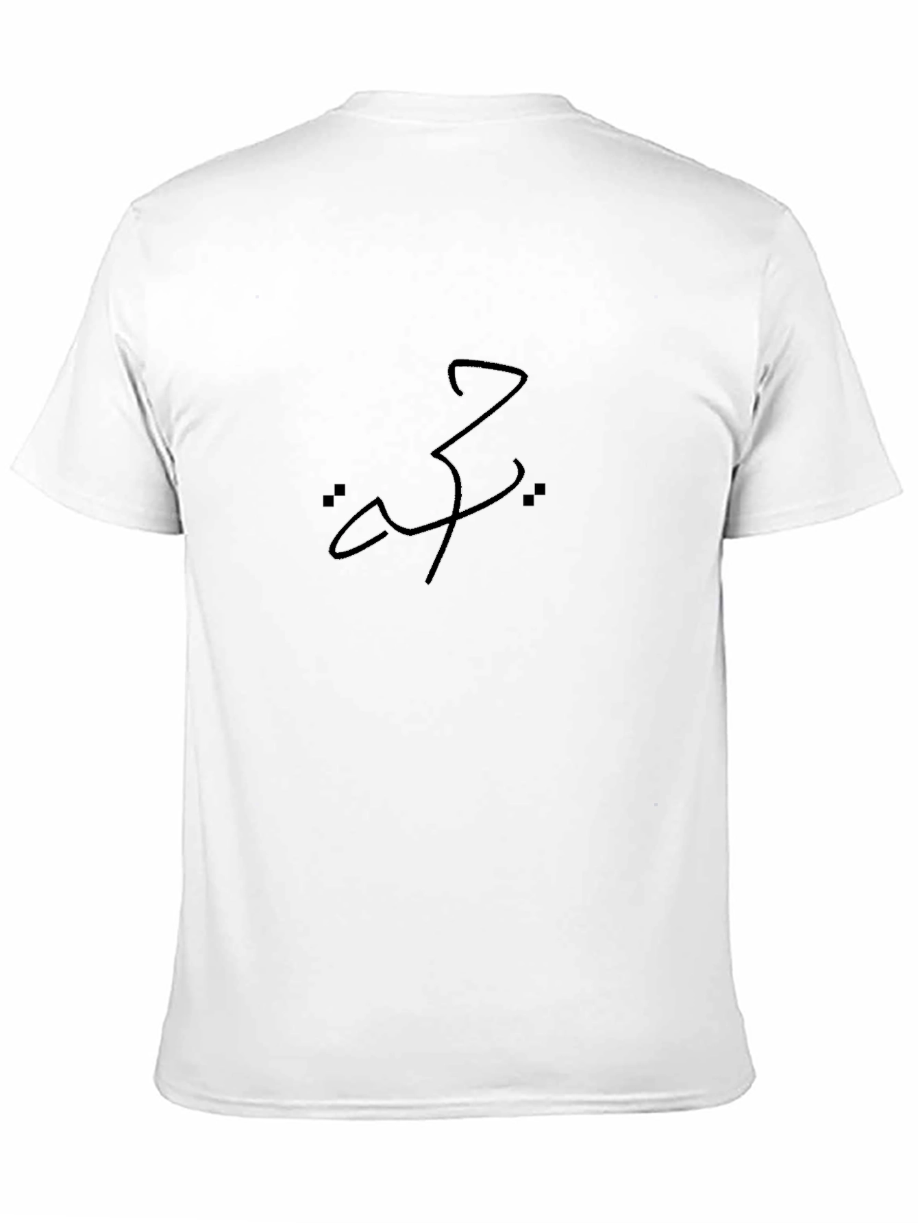 Stylish Black T-Shirt with Arabic Script