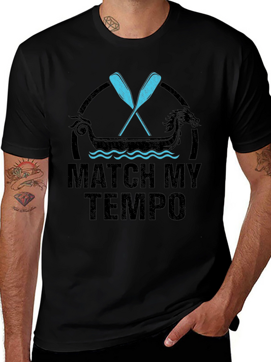 Match My Tempo Rowing T-Shirt
