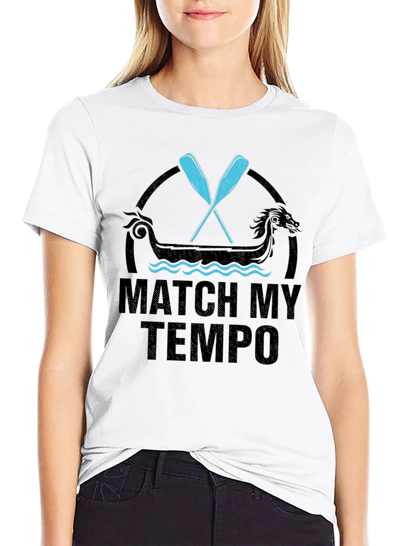 Match My Tempo Rowing T-Shirt