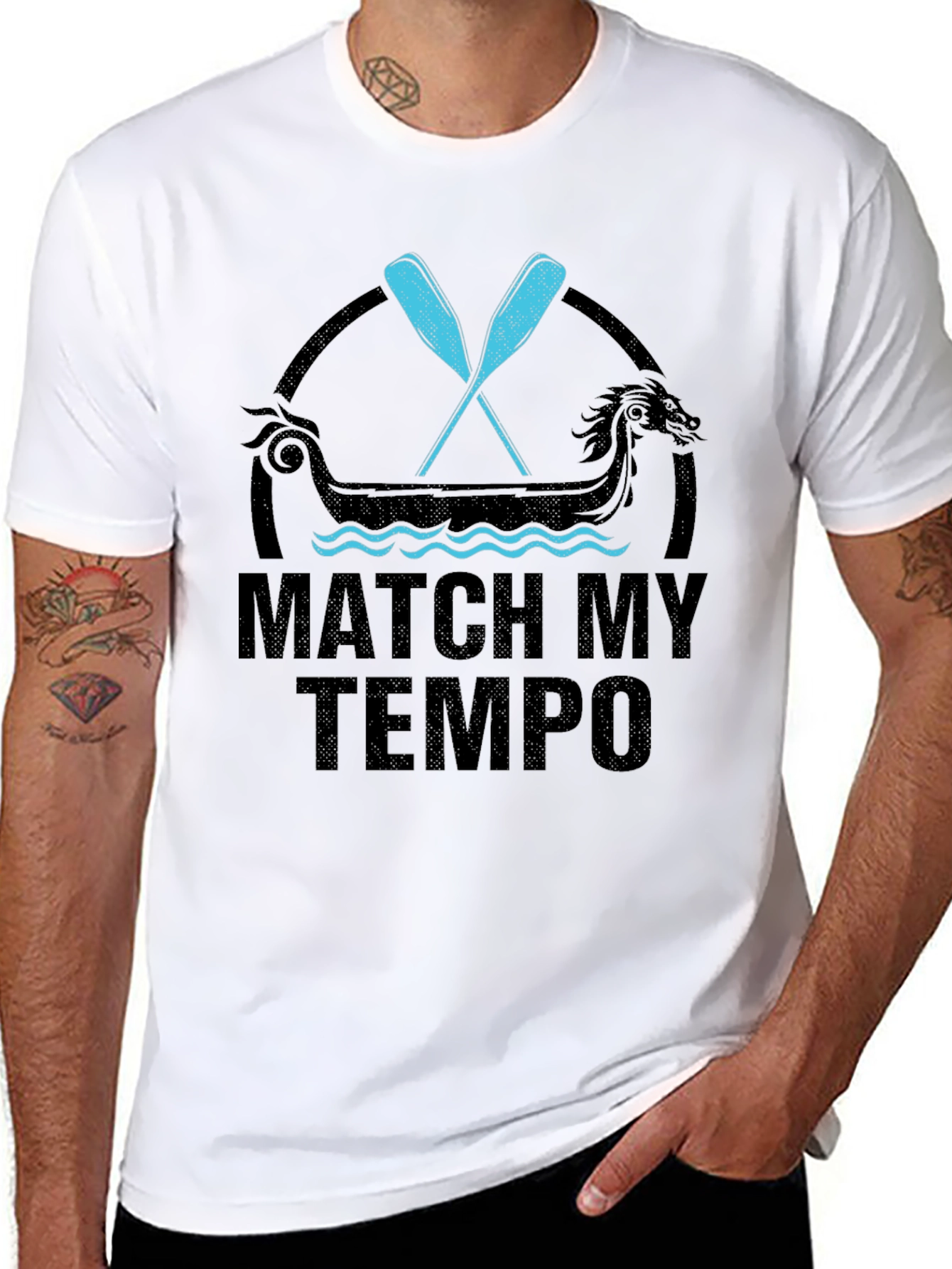 Match My Tempo Rowing T-Shirt