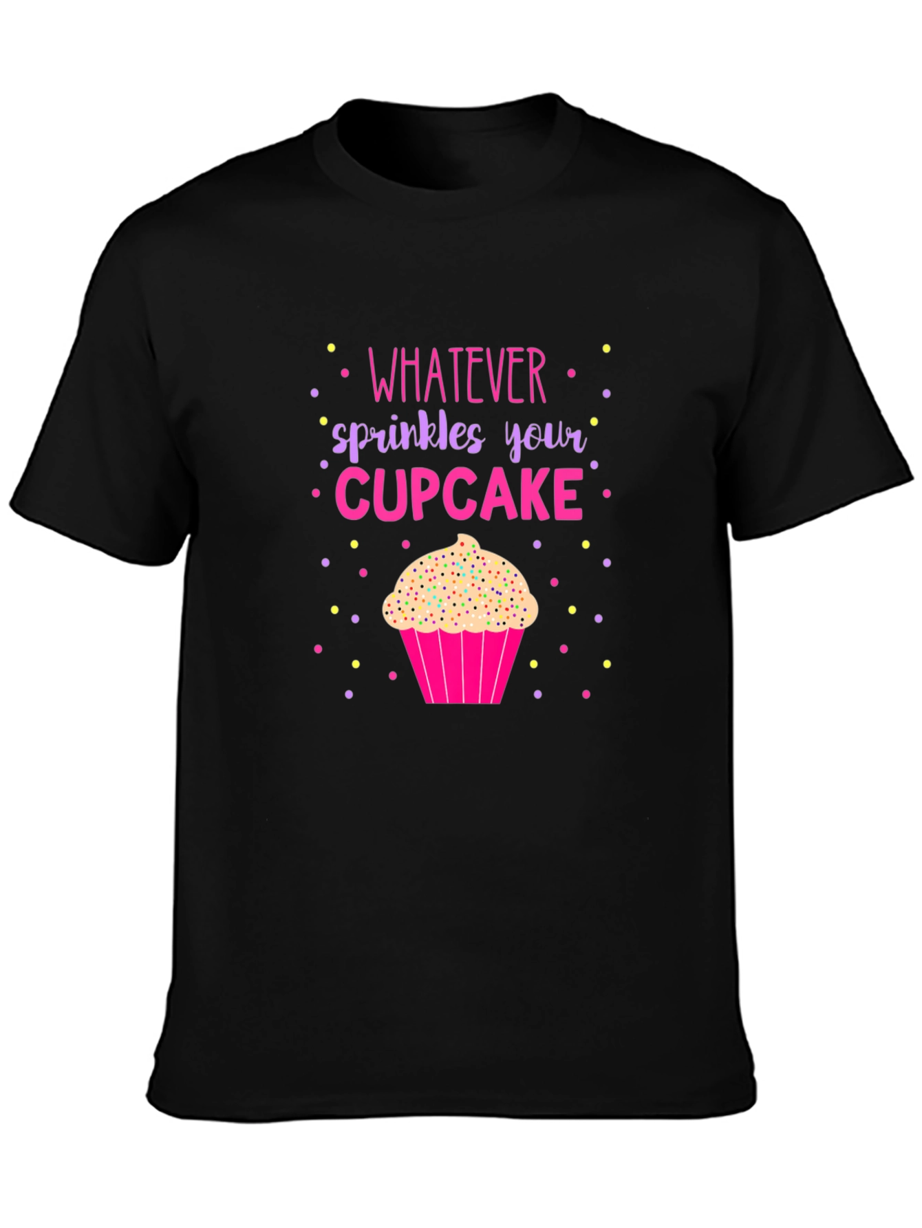 Whatever Sprinkles Your Cupcake Graphic Tee