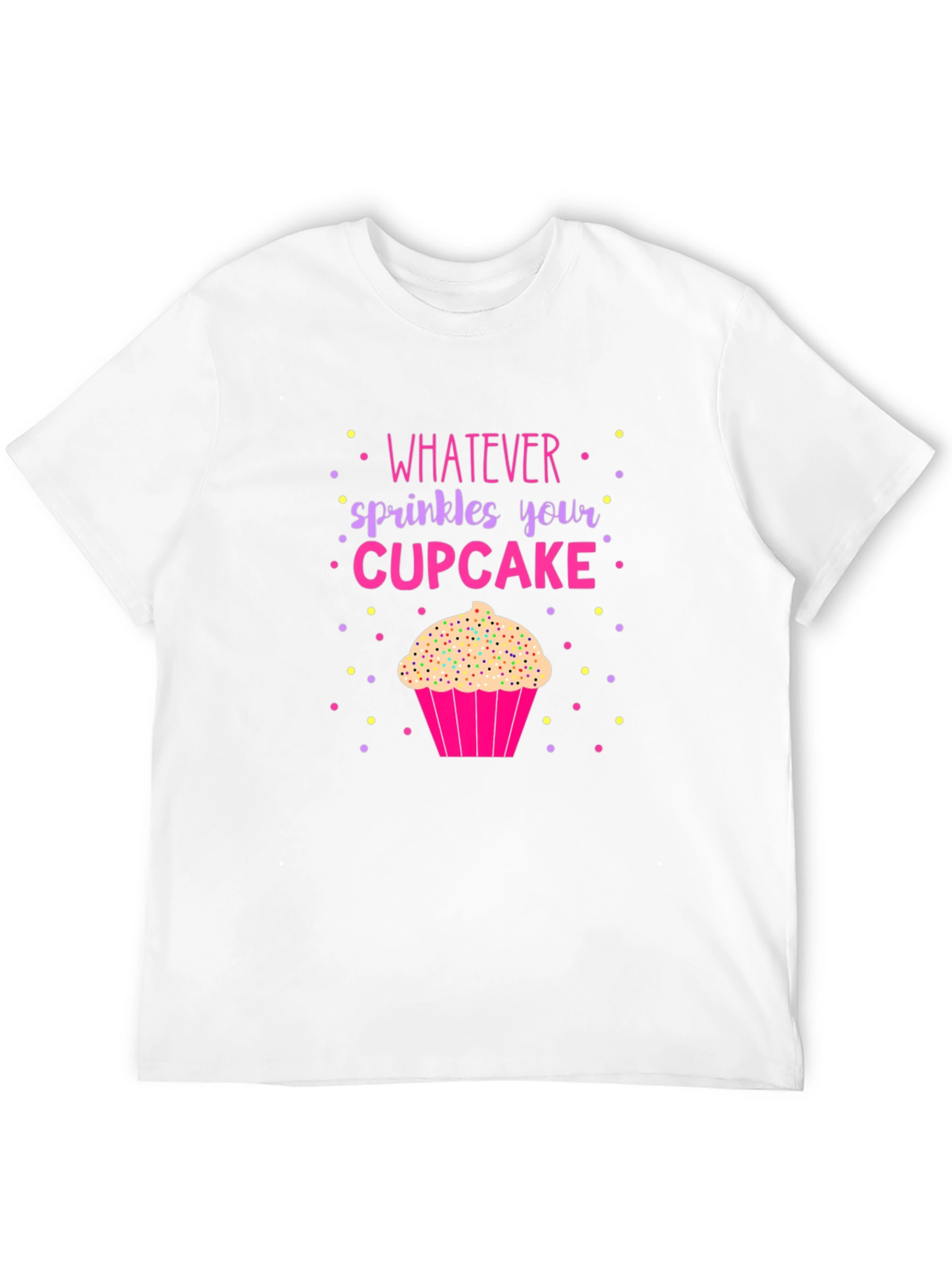 Whatever Sprinkles Your Cupcake Graphic Tee