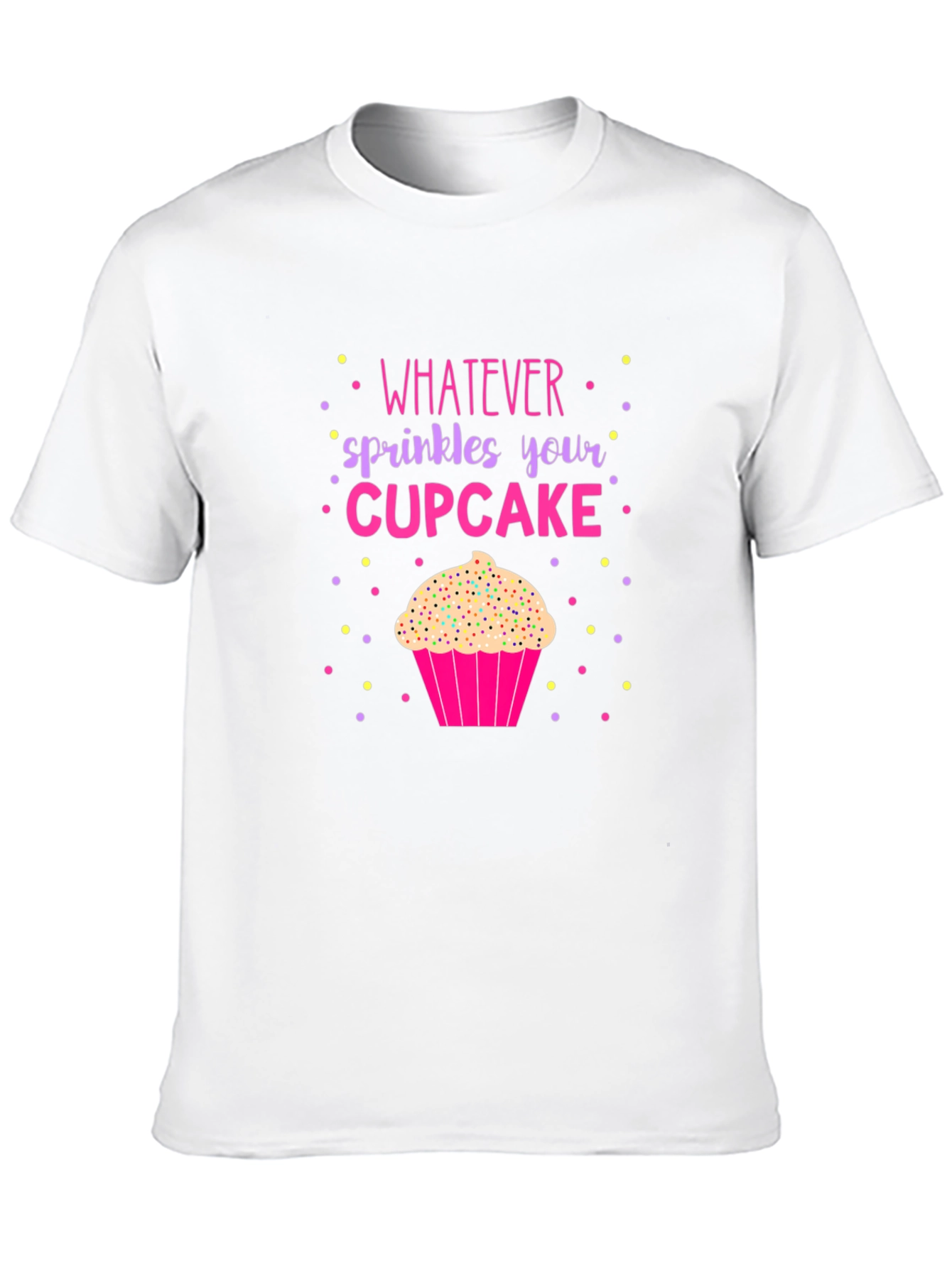 Whatever Sprinkles Your Cupcake Graphic Tee