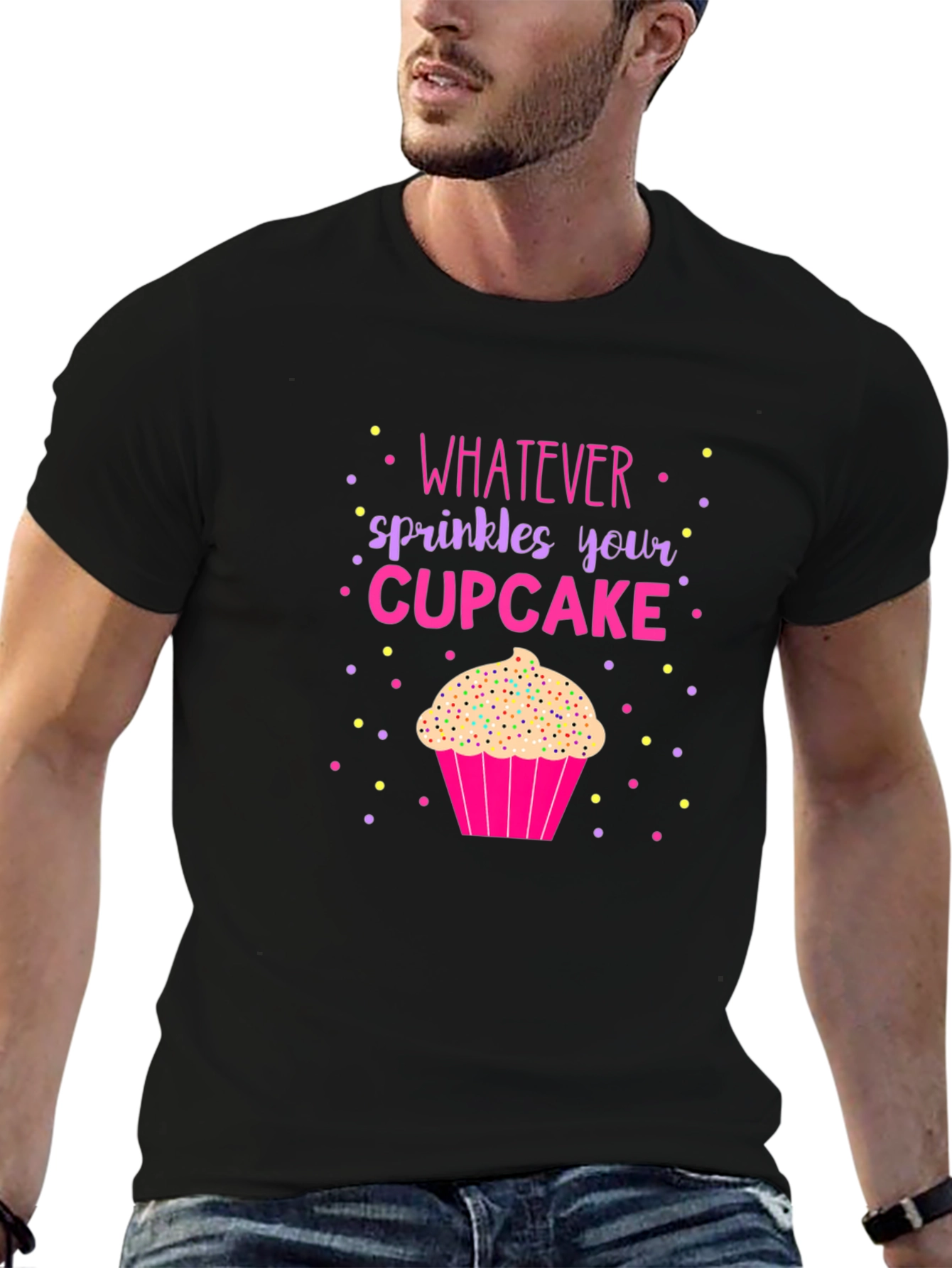 Whatever Sprinkles Your Cupcake Graphic Tee