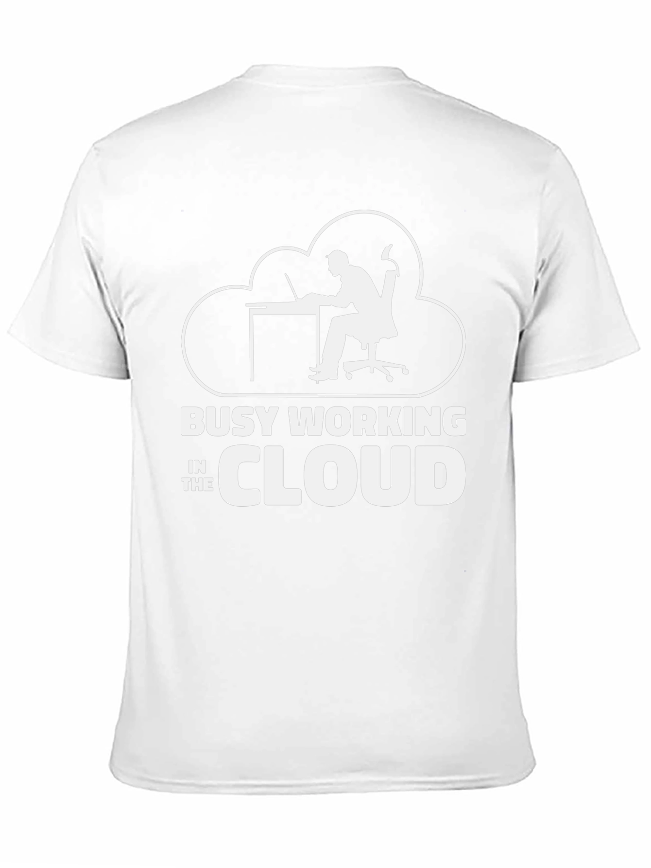 Busy Working in the Cloud T-Shirt