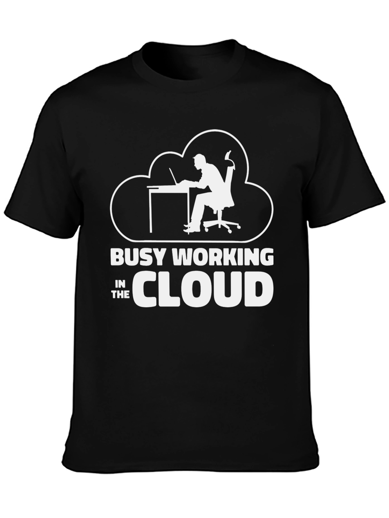 Busy Working in the Cloud T-Shirt